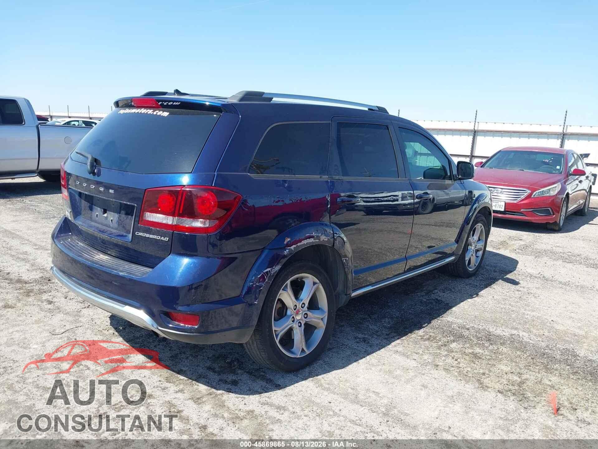 DODGE JOURNEY 2017 - 3C4PDCGB2HT501837