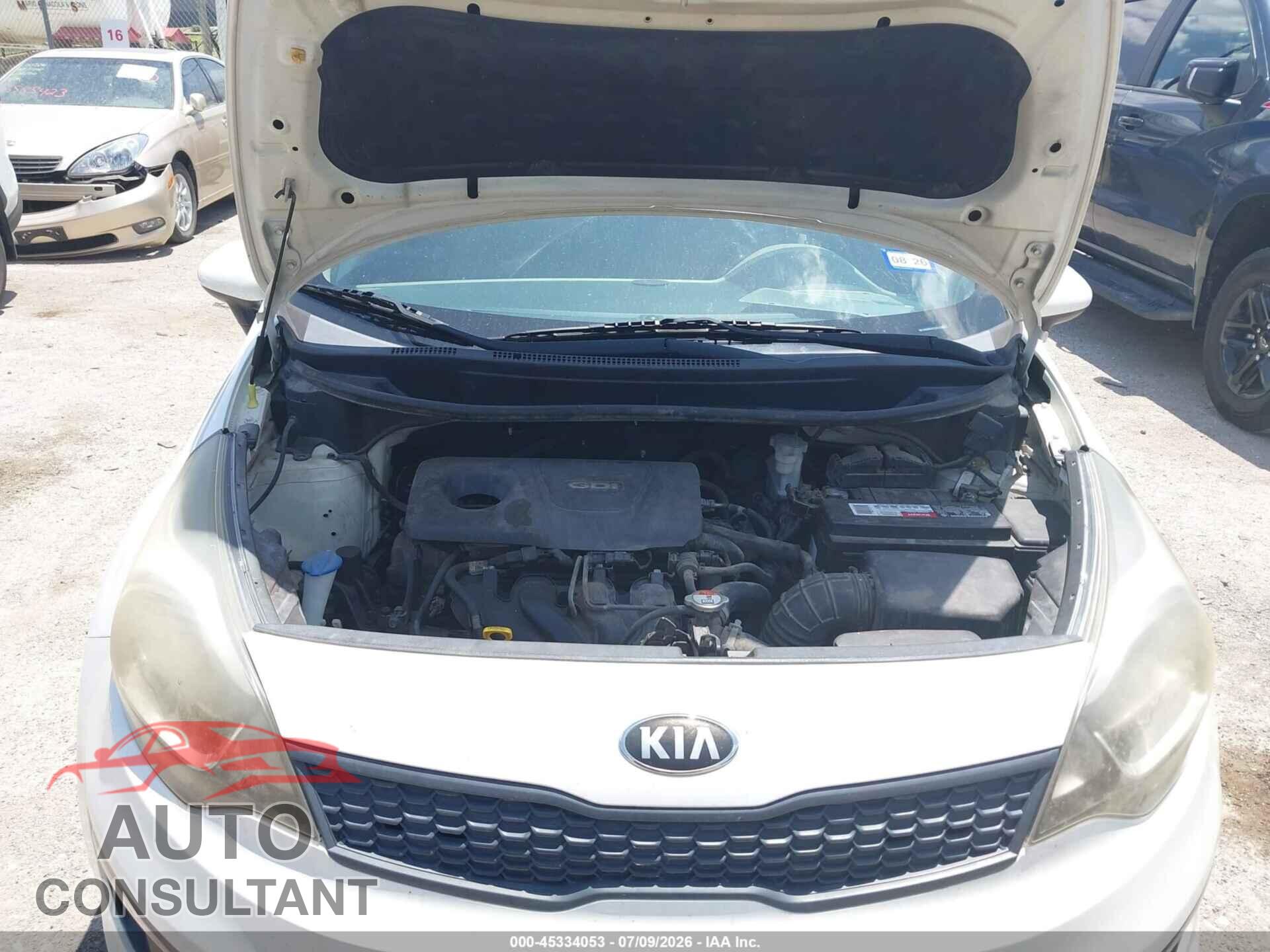 KIA RIO 2016 - KNADM4A32G6577364