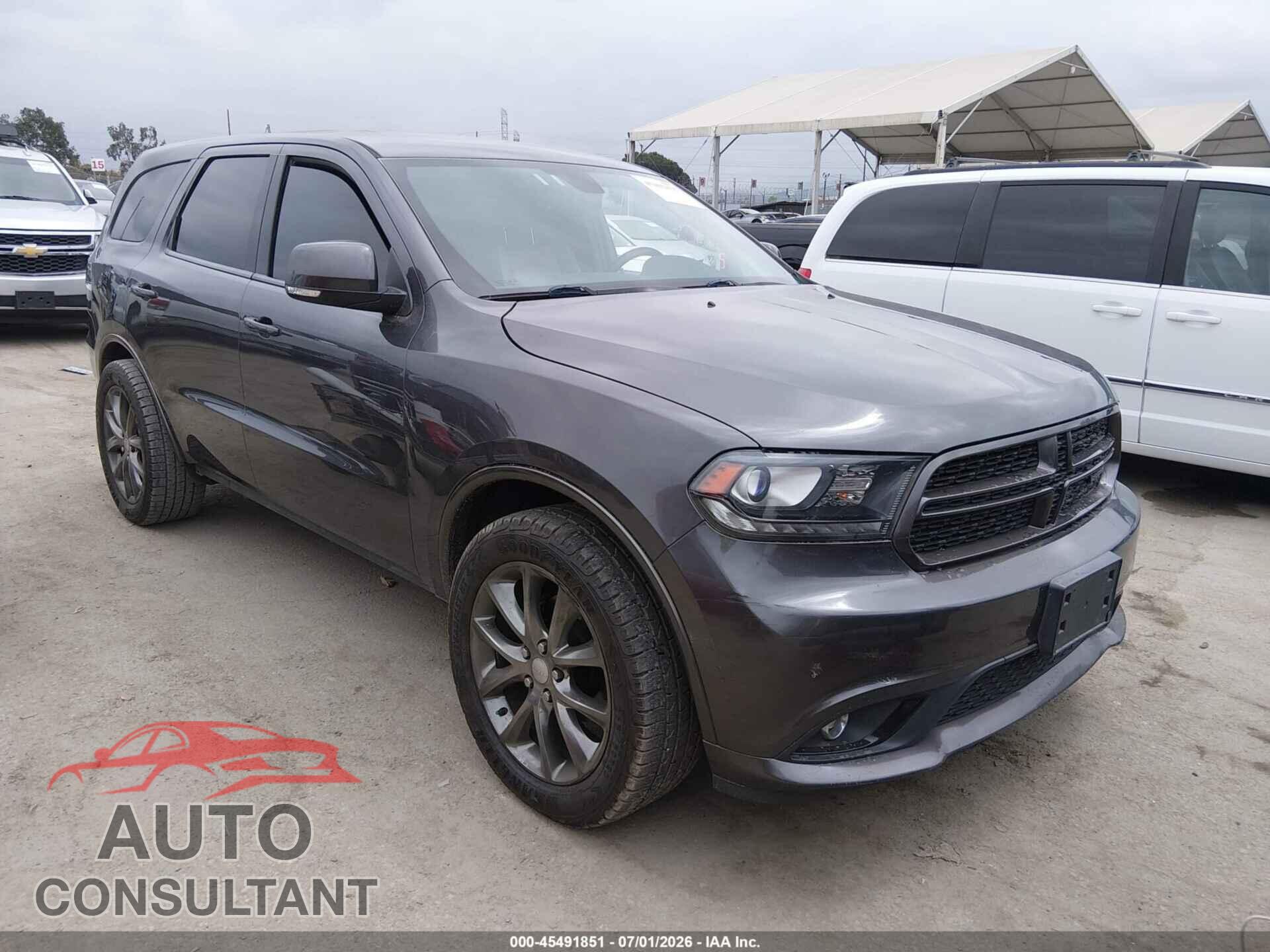 DODGE DURANGO 2017 - 1C4RDHDG6HC619035