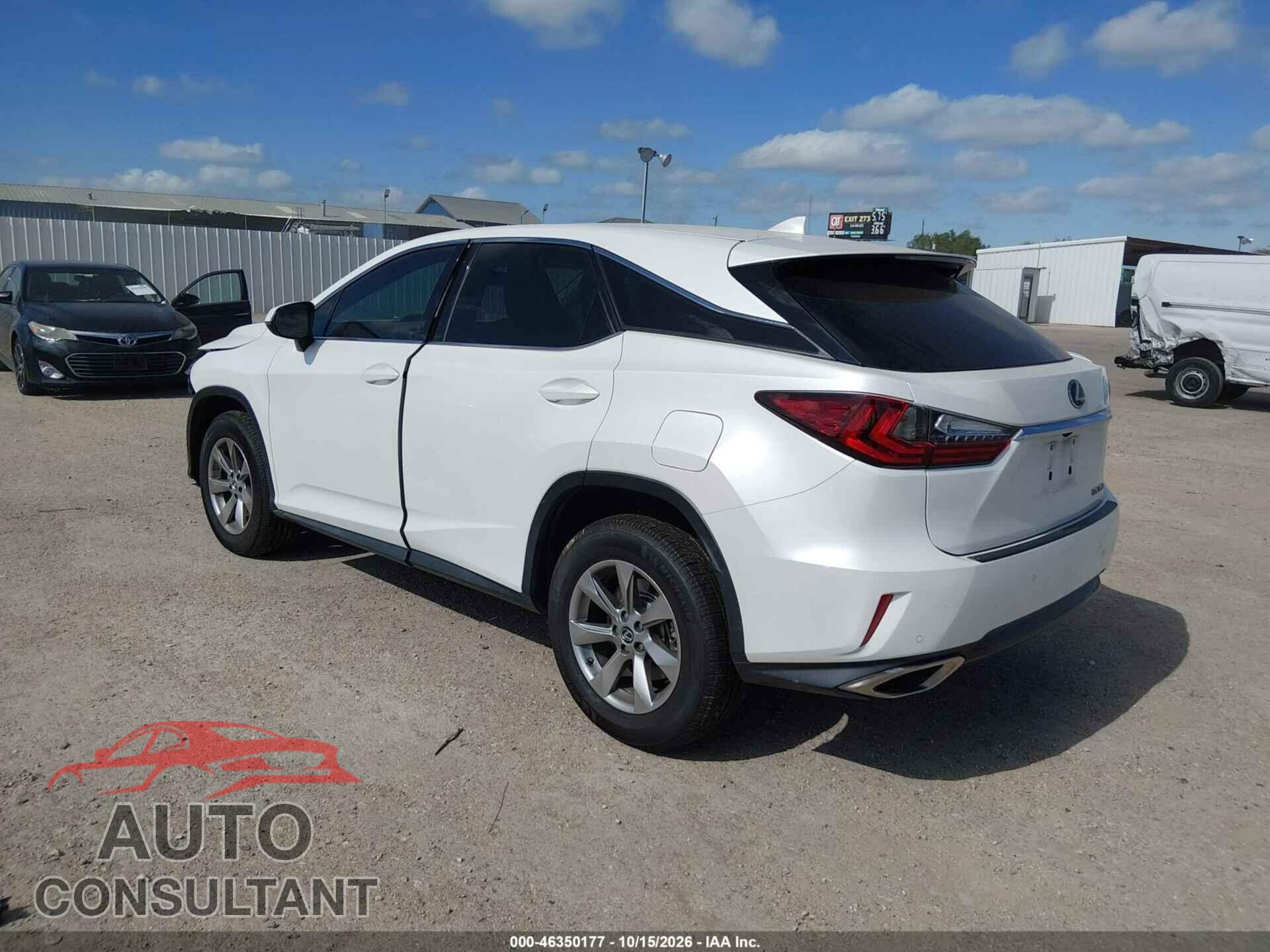 LEXUS RX 350 2019 - 2T2ZZMCA4KC120932