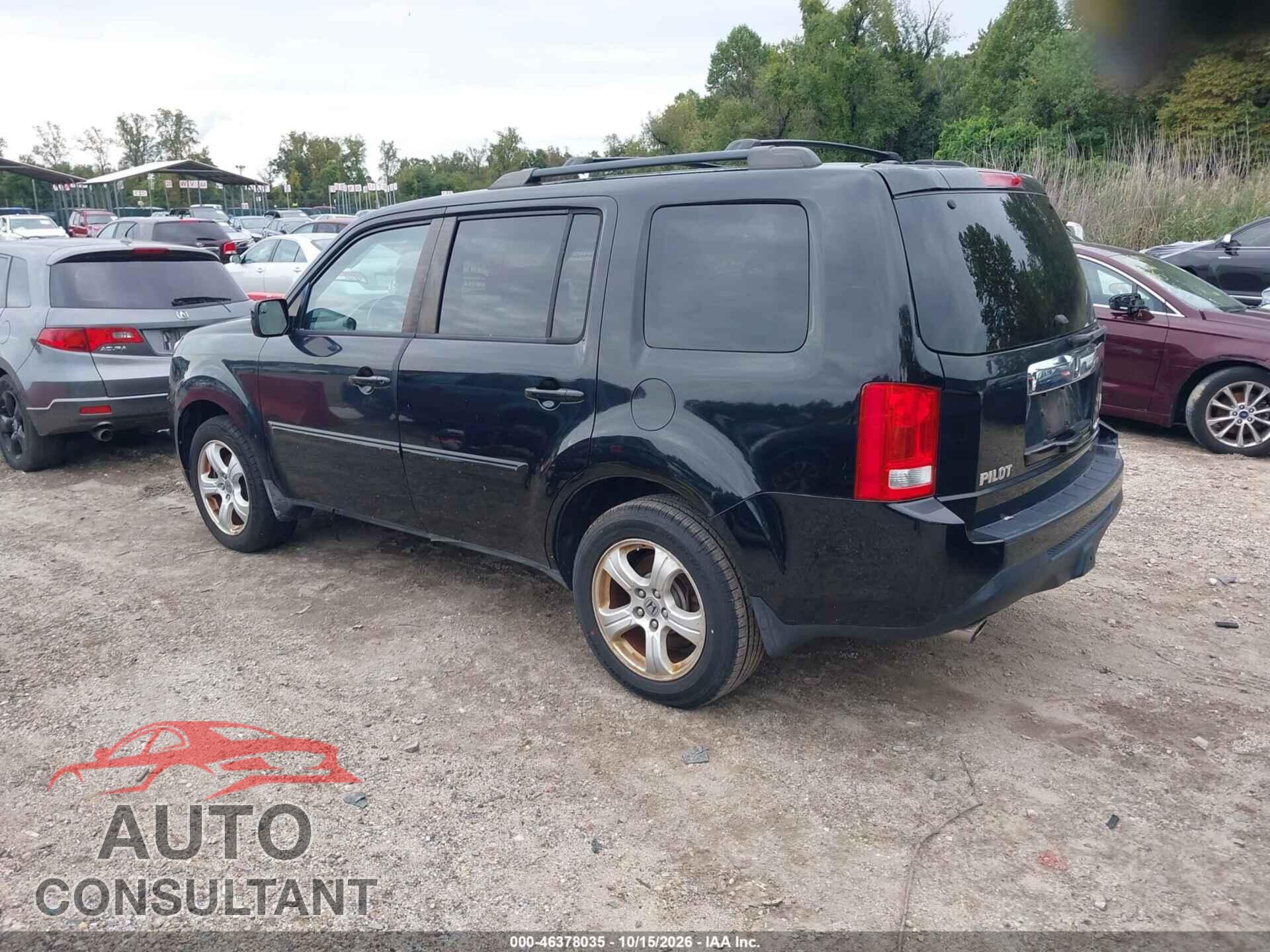 HONDA PILOT 2012 - 5FNYF4H5XCB007732