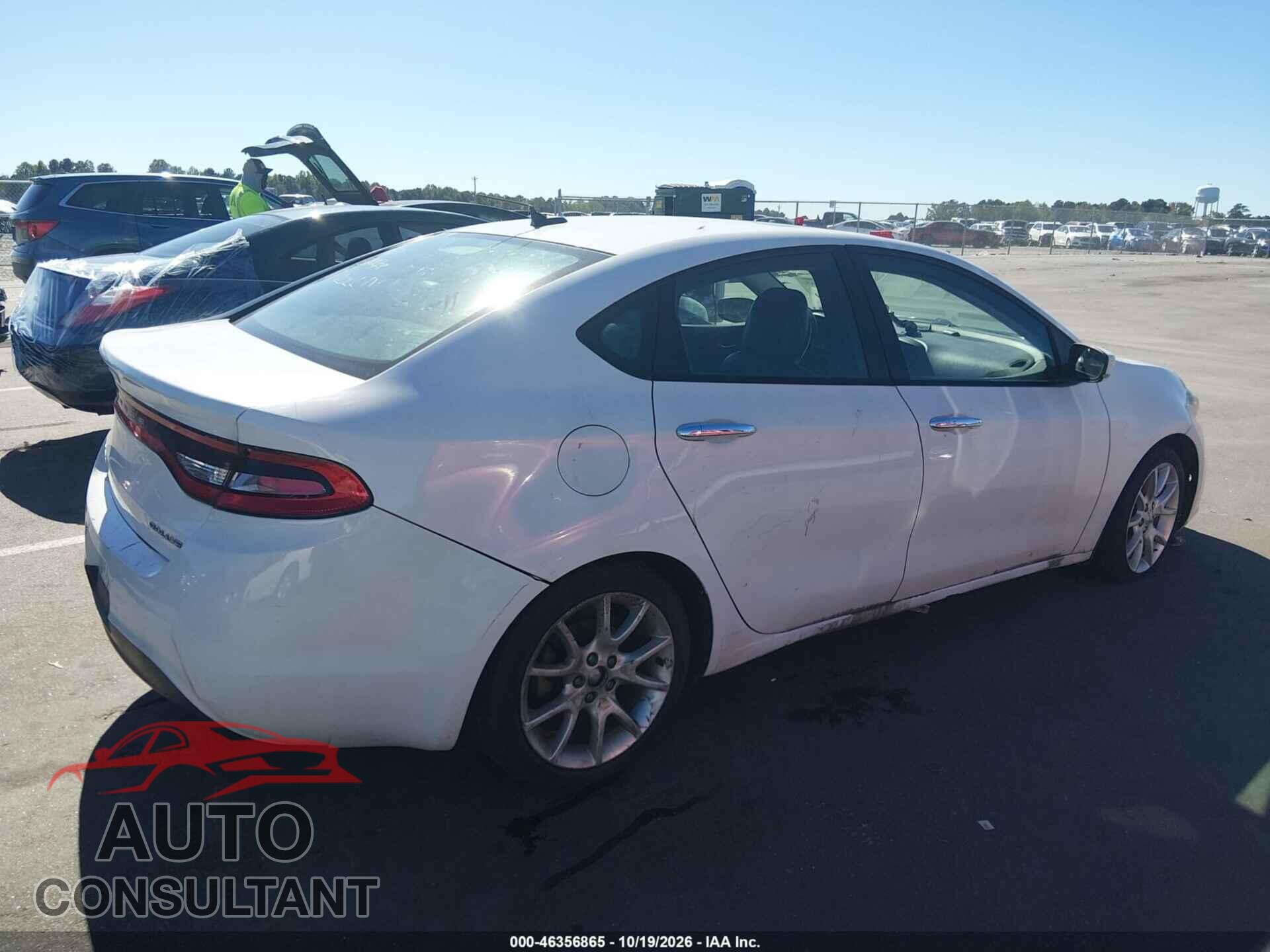 DODGE DART 2015 - 1C3CDFCB5FD205305