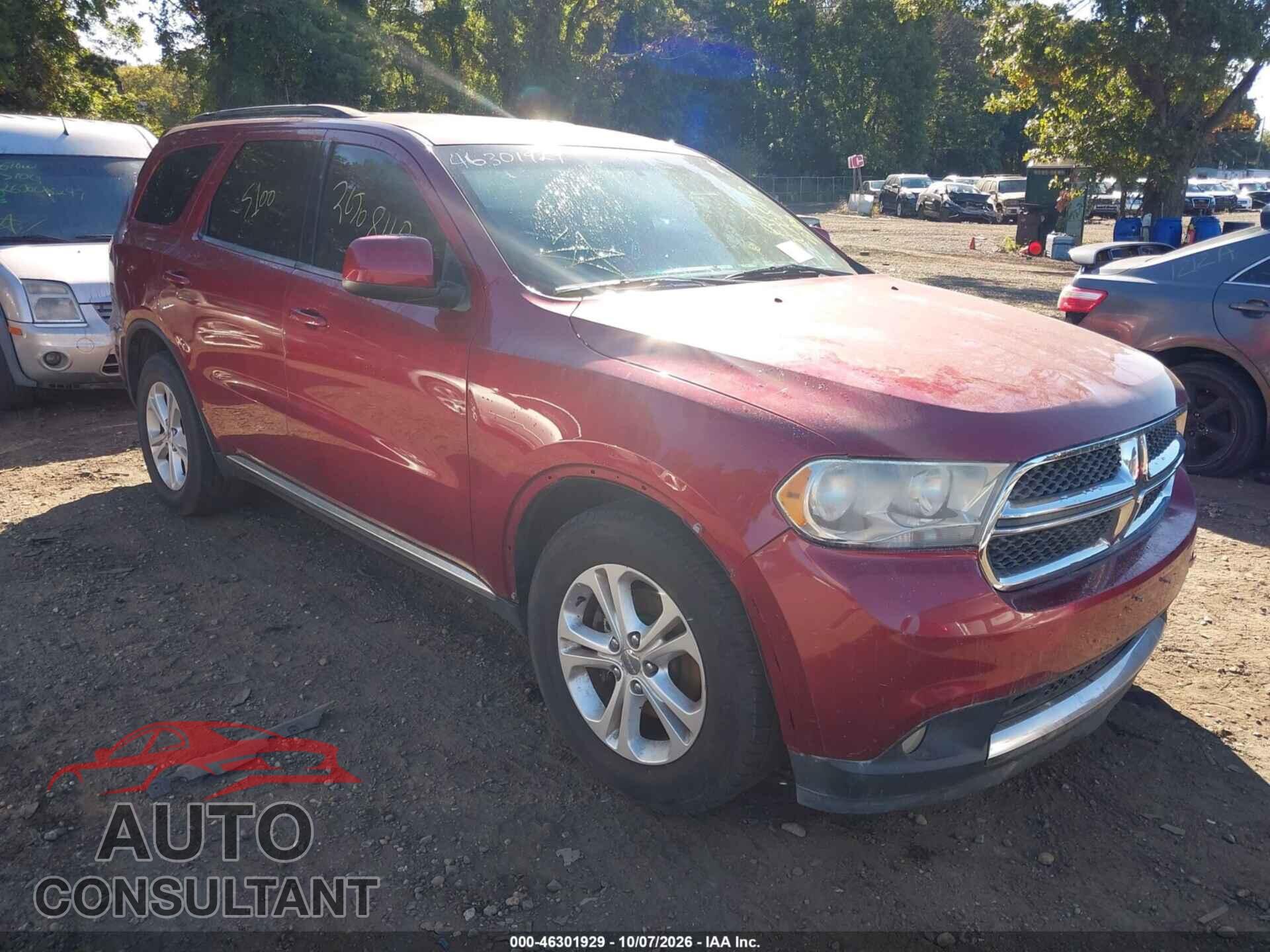 DODGE DURANGO 2013 - 1C4RDJAG1DC668021