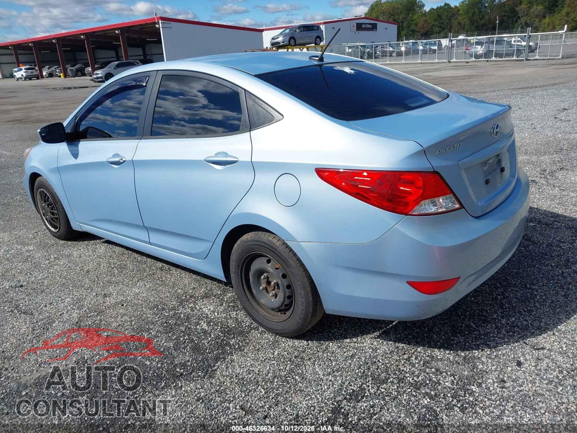 HYUNDAI ACCENT 2014 - KMHCT4AE3EU715453