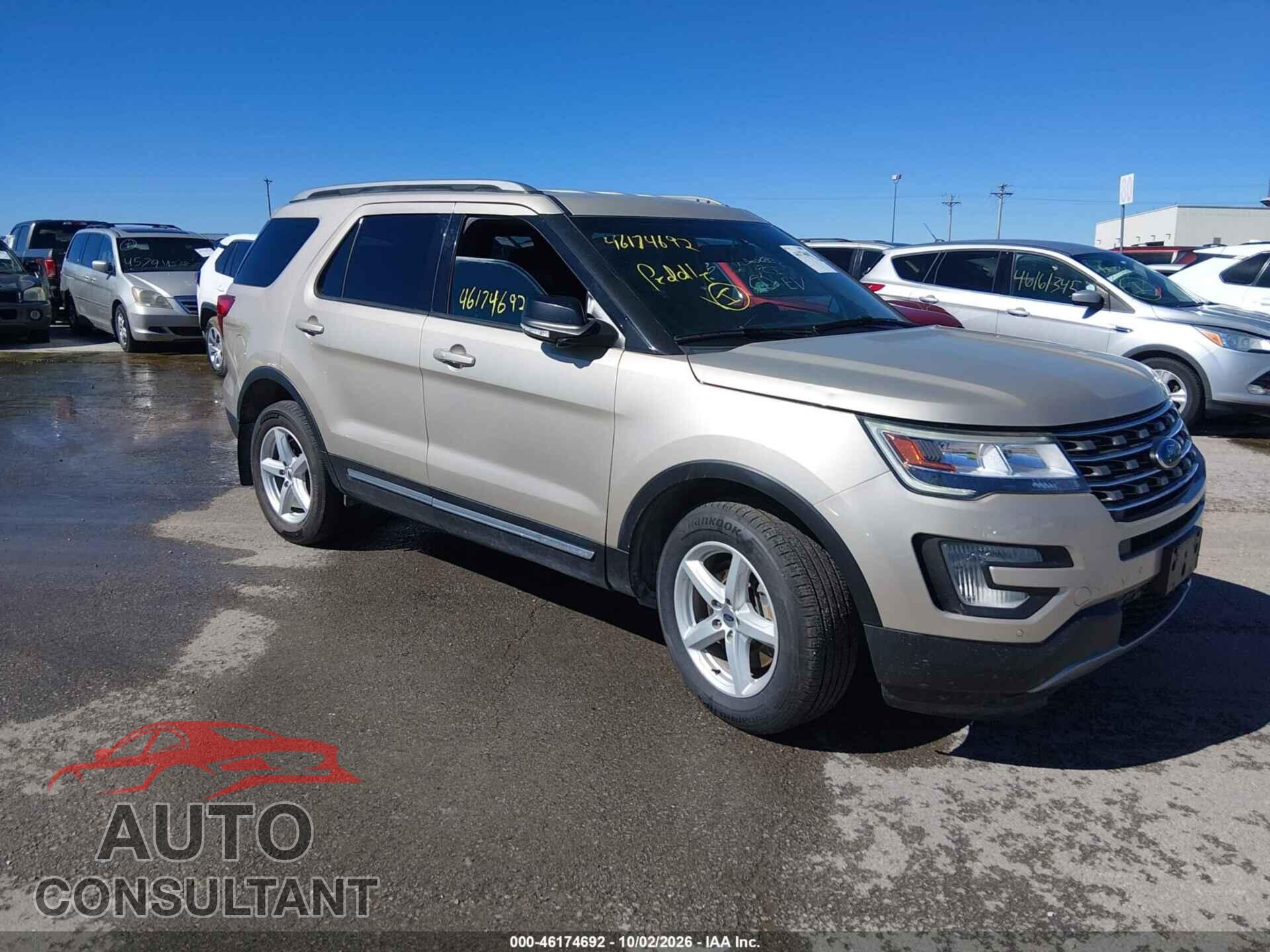 FORD EXPLORER 2017 - 1FM5K8D88HGD99172