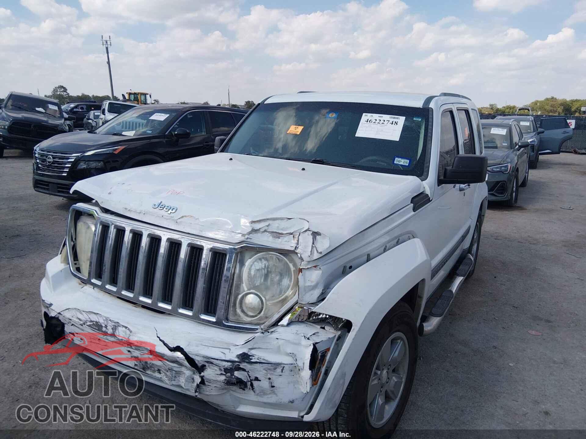 JEEP LIBERTY 2011 - 1J4PP2GK2BW596025
