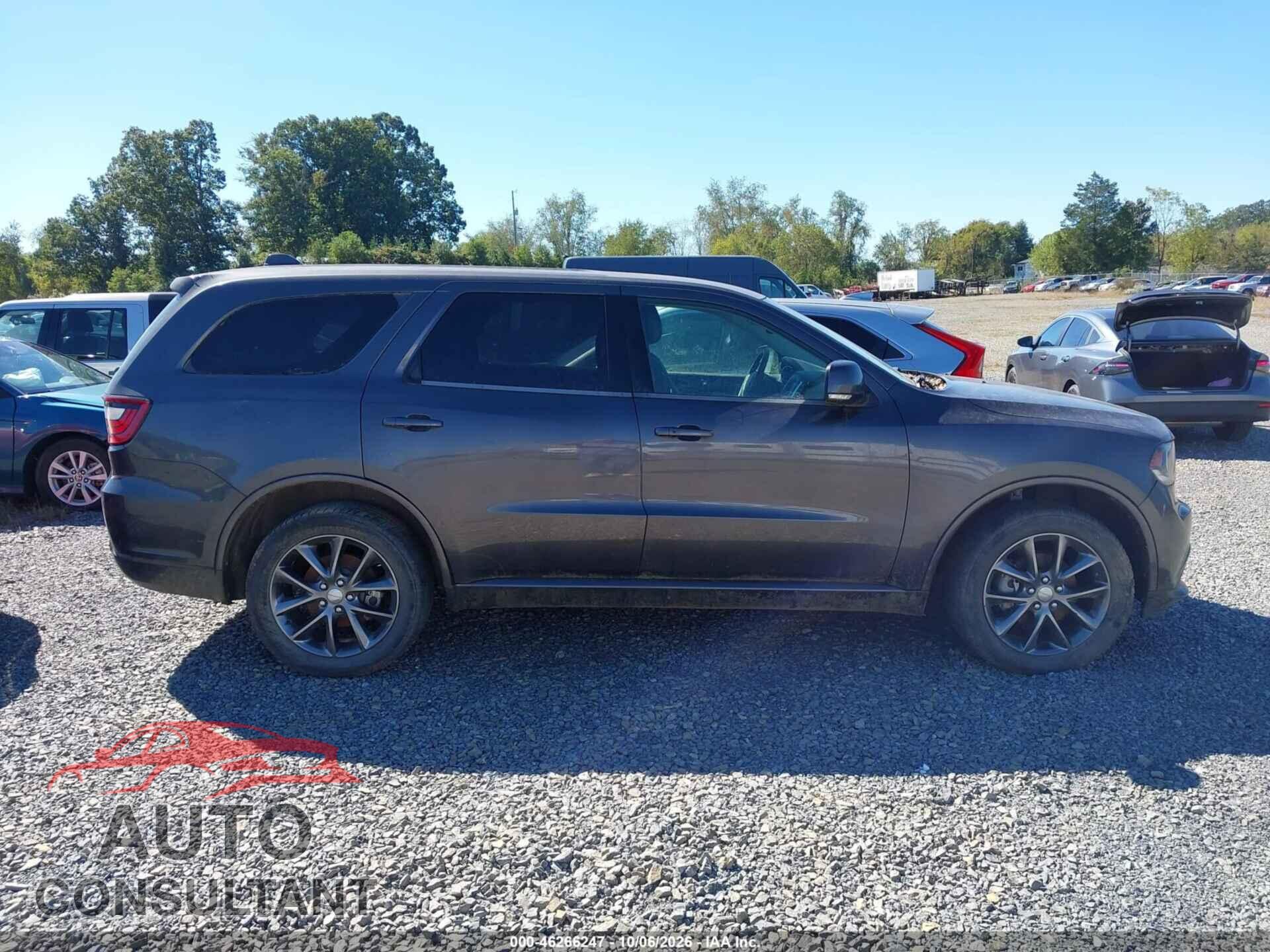 DODGE DURANGO 2017 - 1C4RDJDG9HC732937