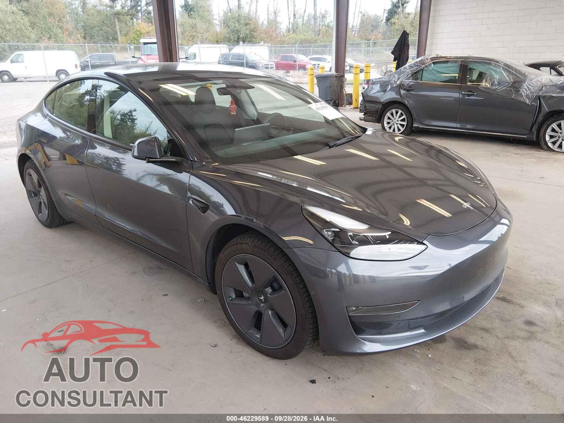 TESLA MODEL 3 2022 - 5YJ3E1EB6NF164439