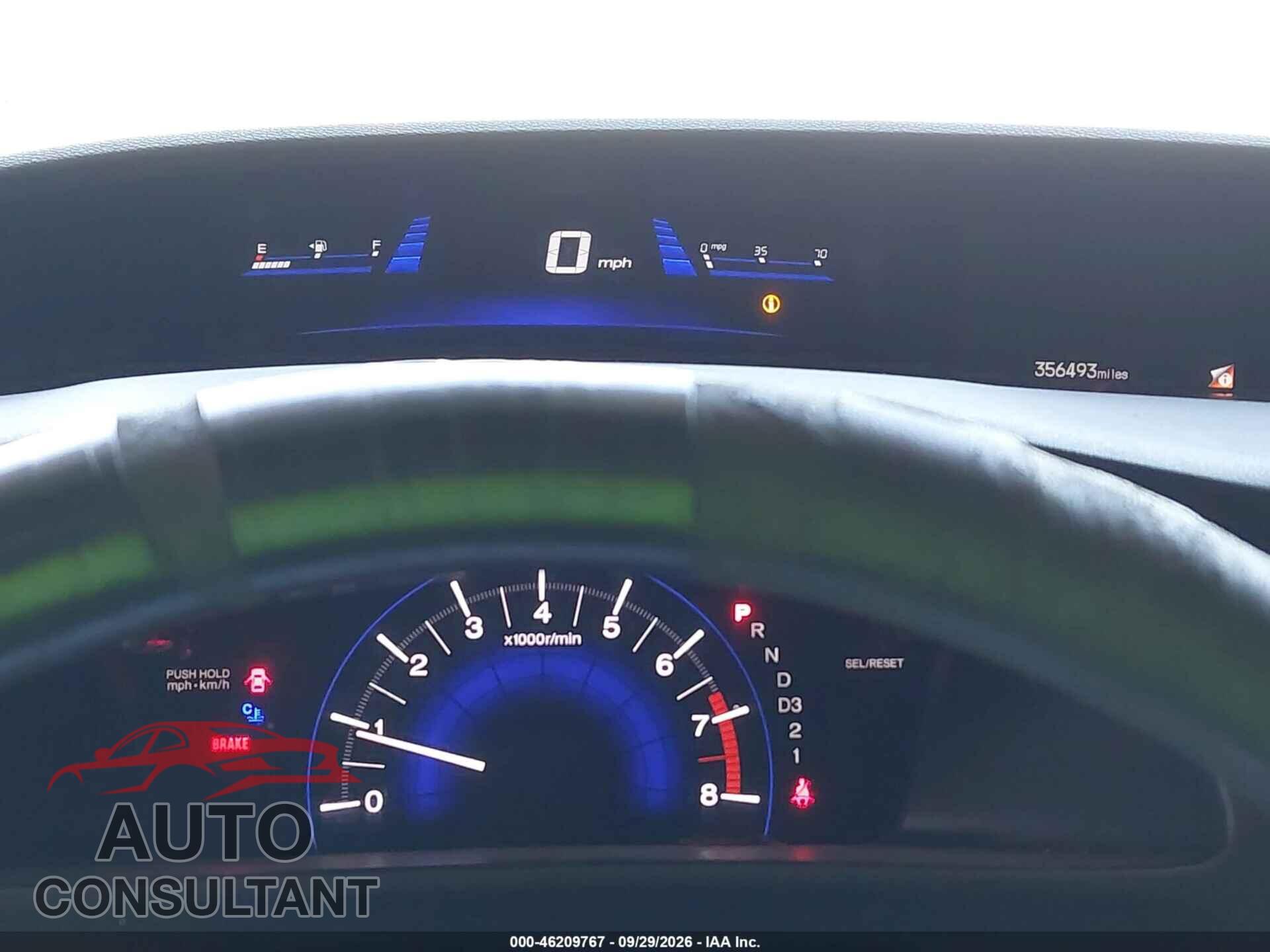 HONDA CIVIC 2013 - 19XFB2F52DE218652