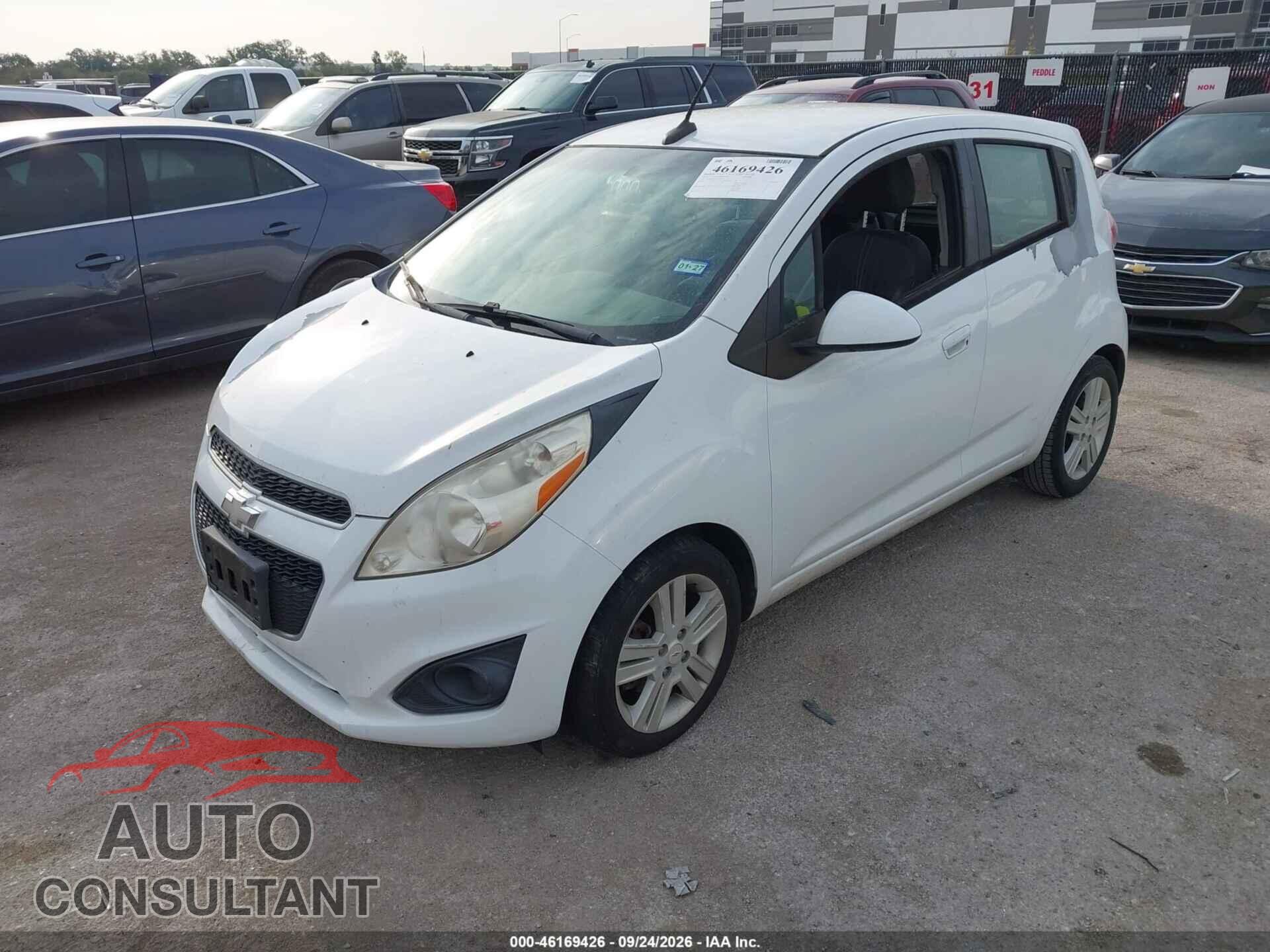 CHEVROLET SPARK 2014 - KL8CB6S96EC439319