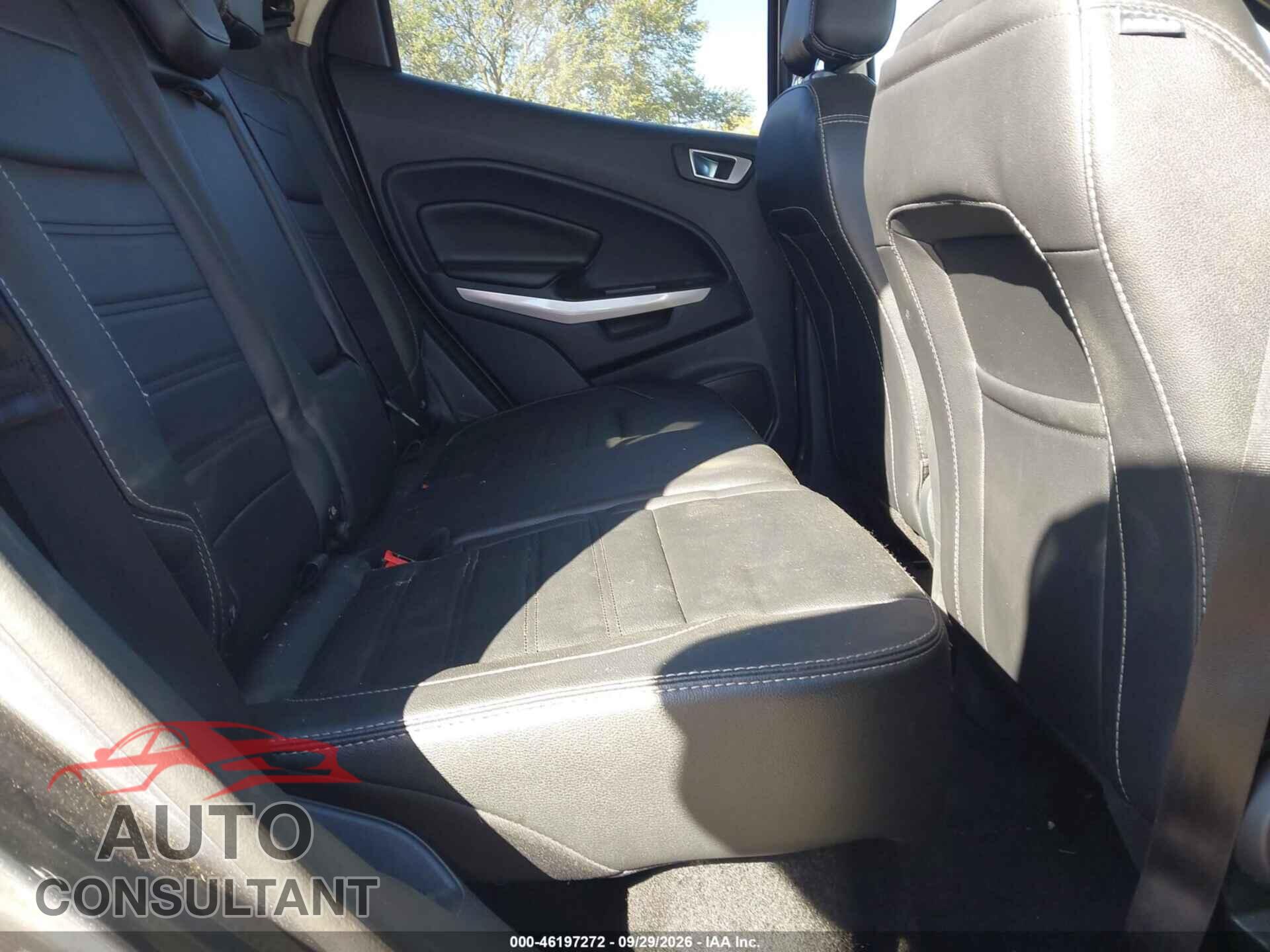 FORD ECOSPORT 2022 - MAJ6S3KL2NC463198