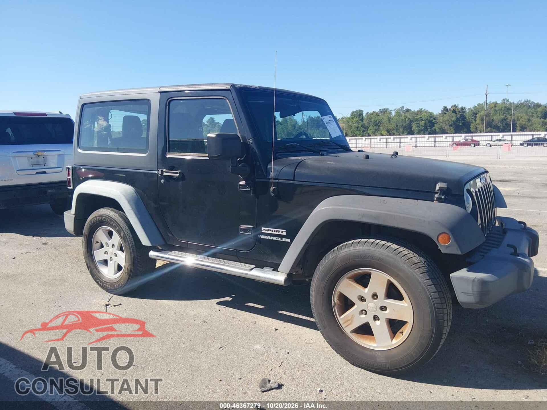 JEEP WRANGLER 2011 - 1J4GA2D12BL606809