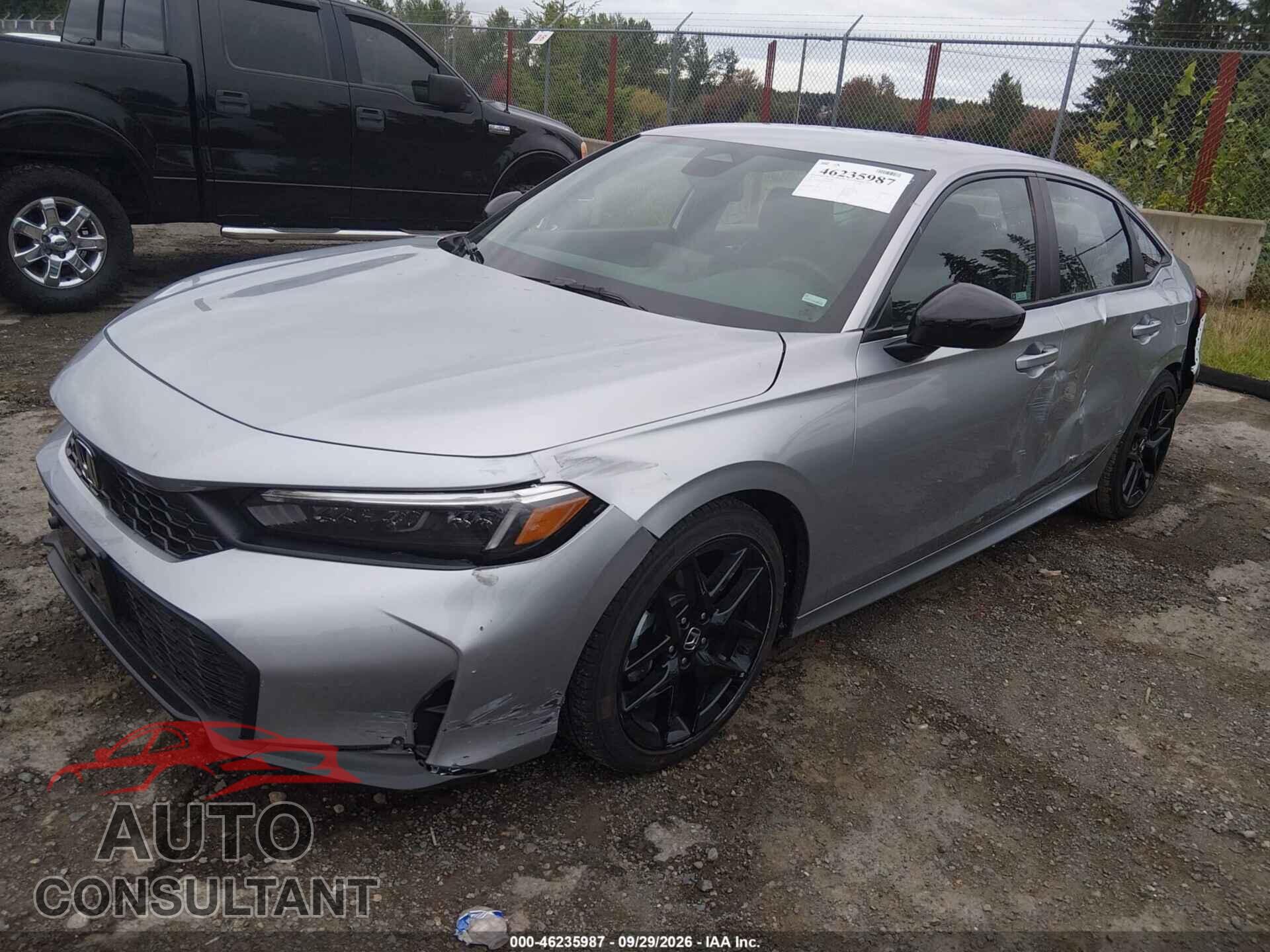 HONDA CIVIC 2026 - 2HGFE2F58TH602964