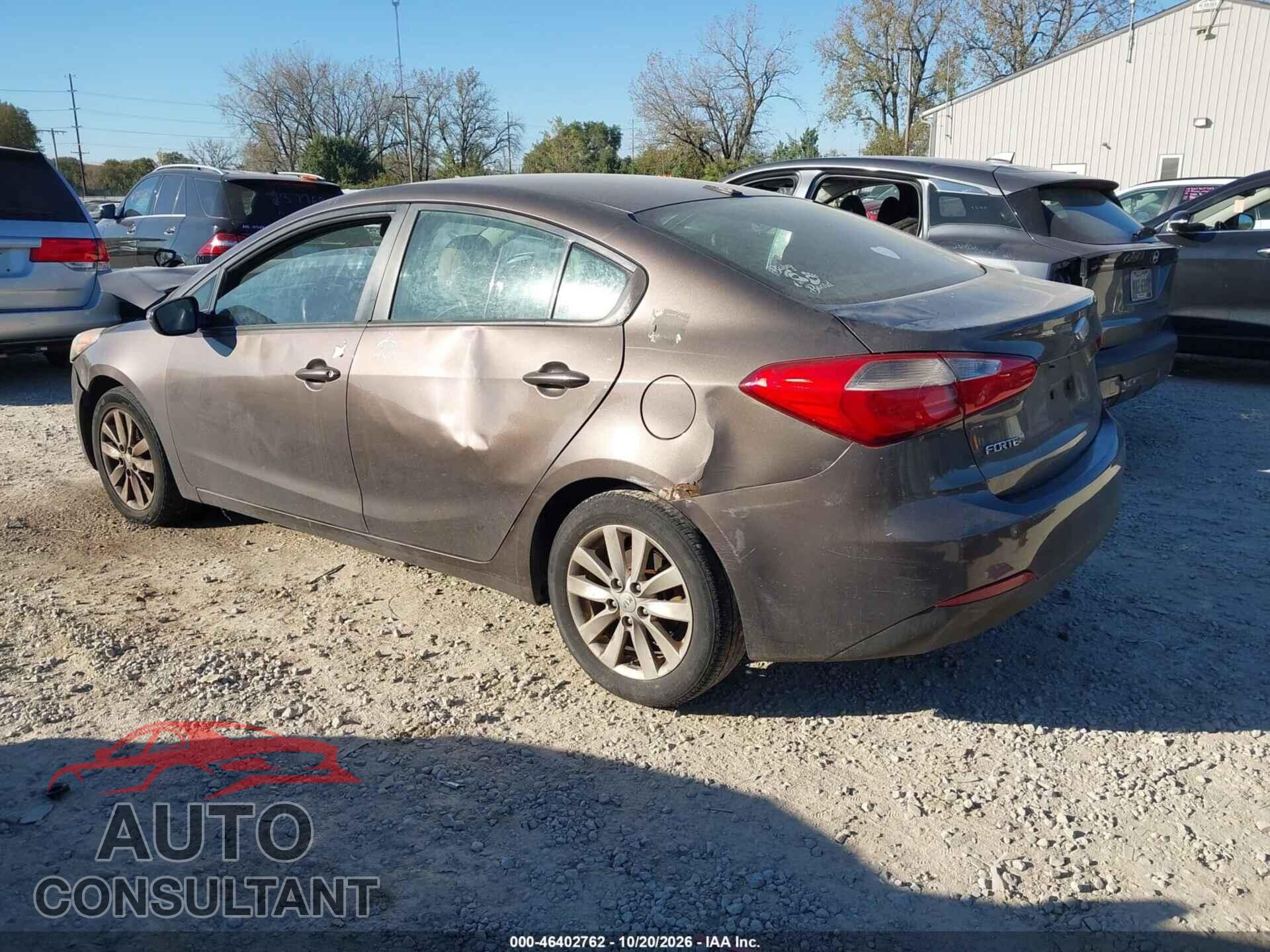KIA FORTE 2014 - KNAFX4A60E5064143