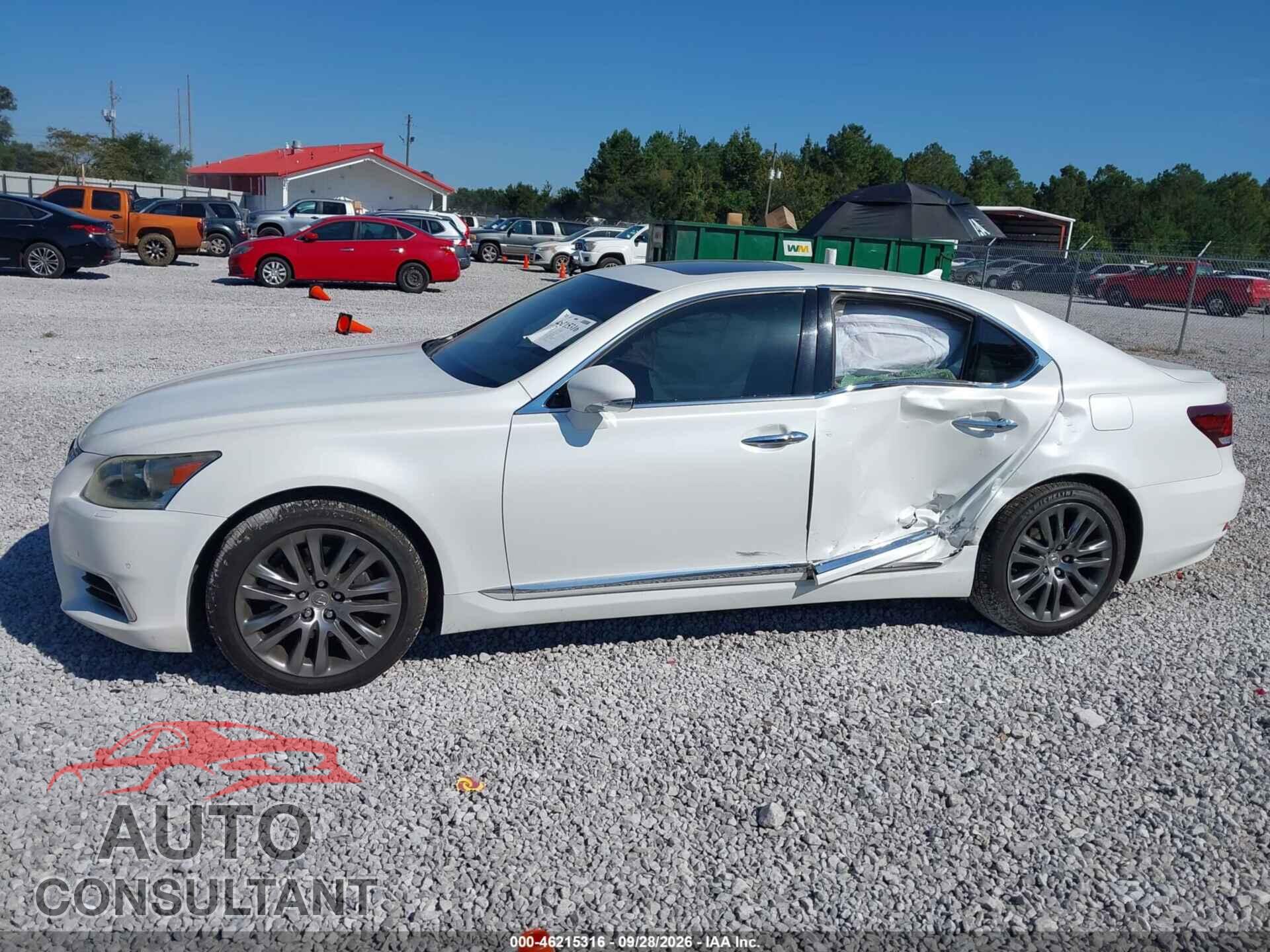 LEXUS LS 460 2013 - JTHBL5EF5D5114447