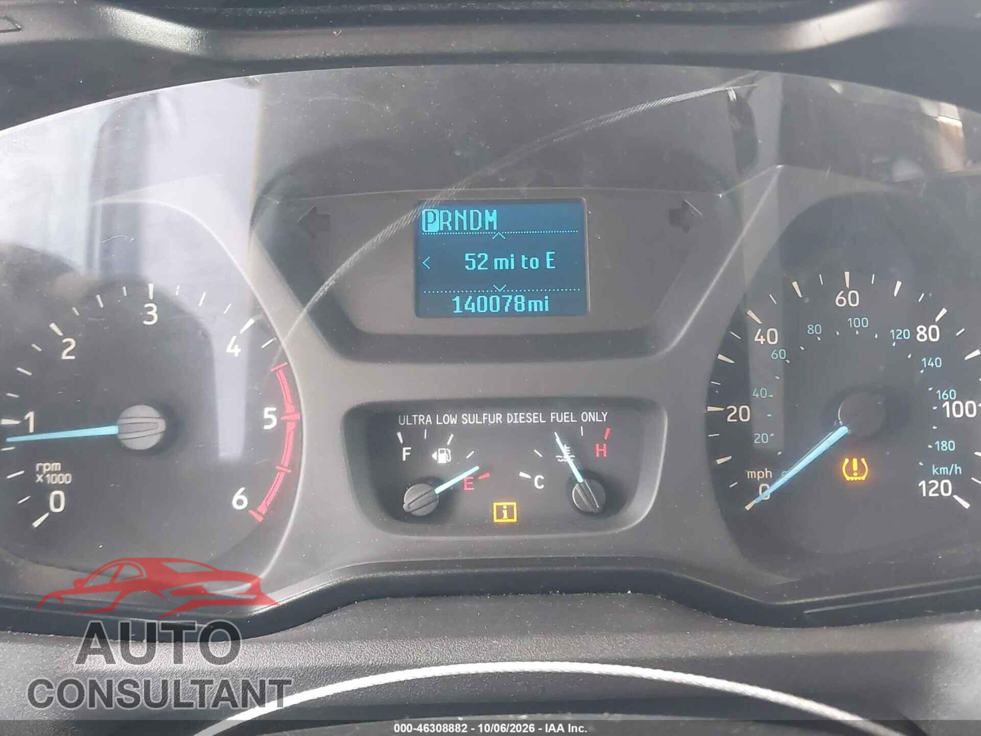 FORD TRANSIT-250 2017 - 1FDYR2CV5HKB48426