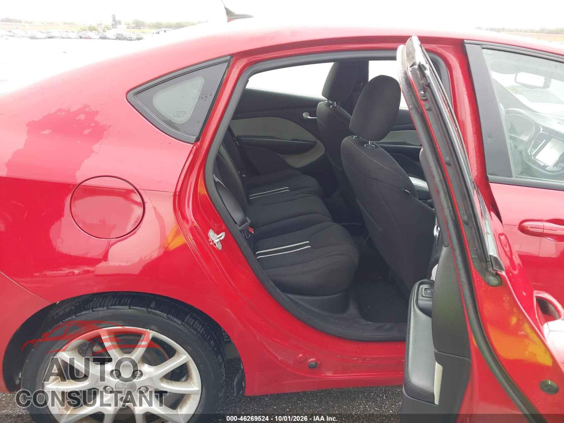 DODGE DART 2013 - 1C3CDFBA3DD106973