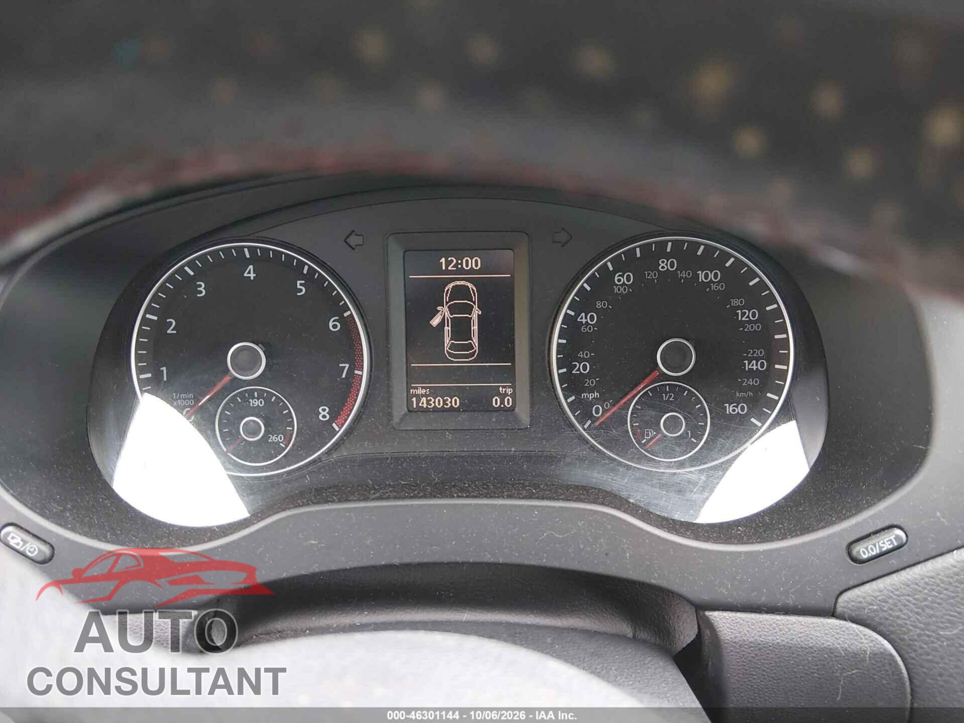 VOLKSWAGEN JETTA 2012 - 3VW4A7AJ5CM087813