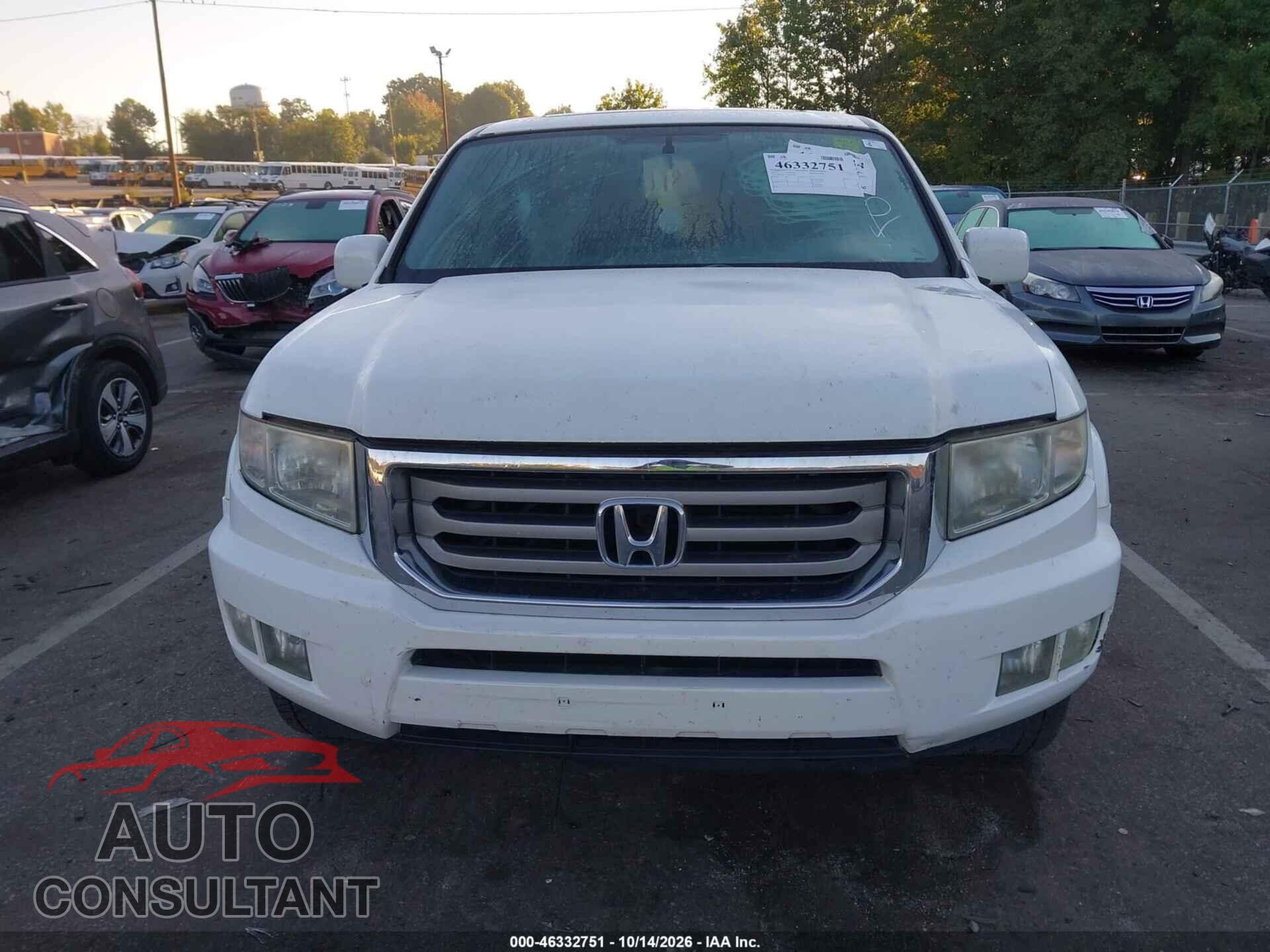 HONDA RIDGELINE 2013 - 5FPYK1F56DB012576
