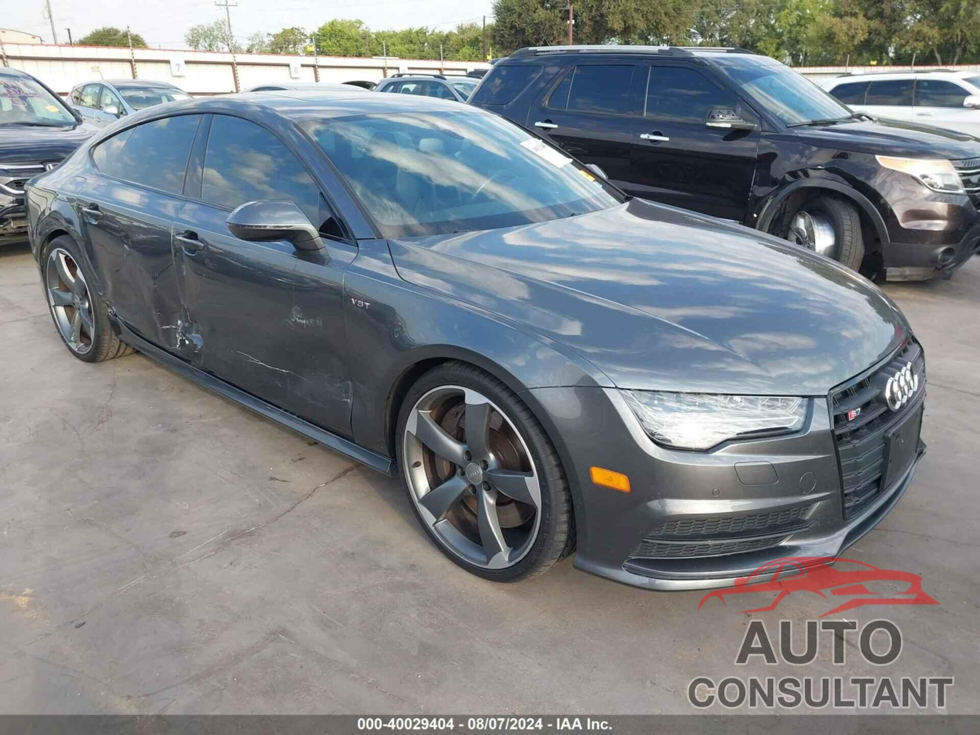 AUDI S7 2018 - WAU2FAFC2JN030150