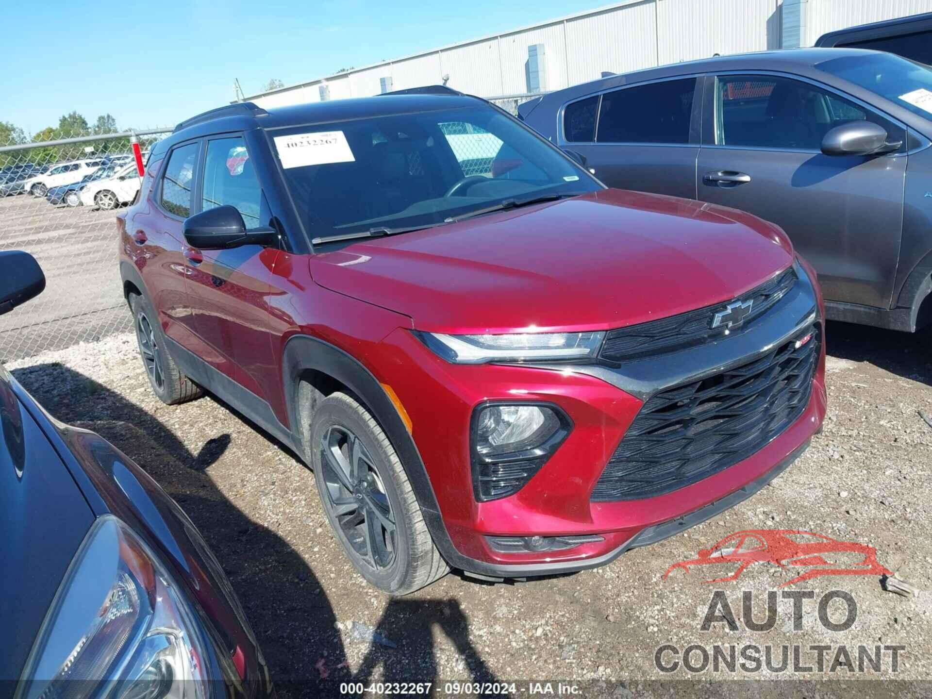 CHEVROLET TRAILBLAZER 2022 - KL79MUSL7NB078309