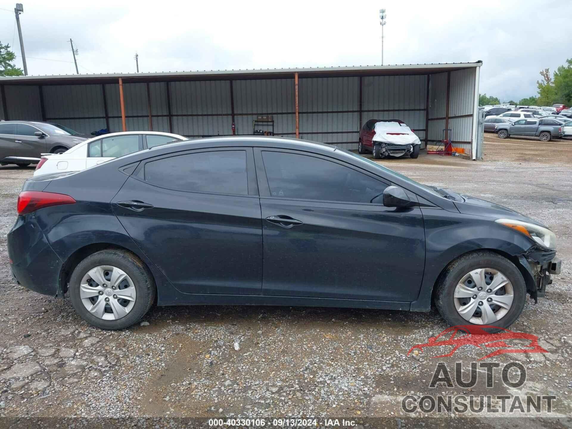 HYUNDAI ELANTRA 2016 - 5NPDH4AE6GH712831