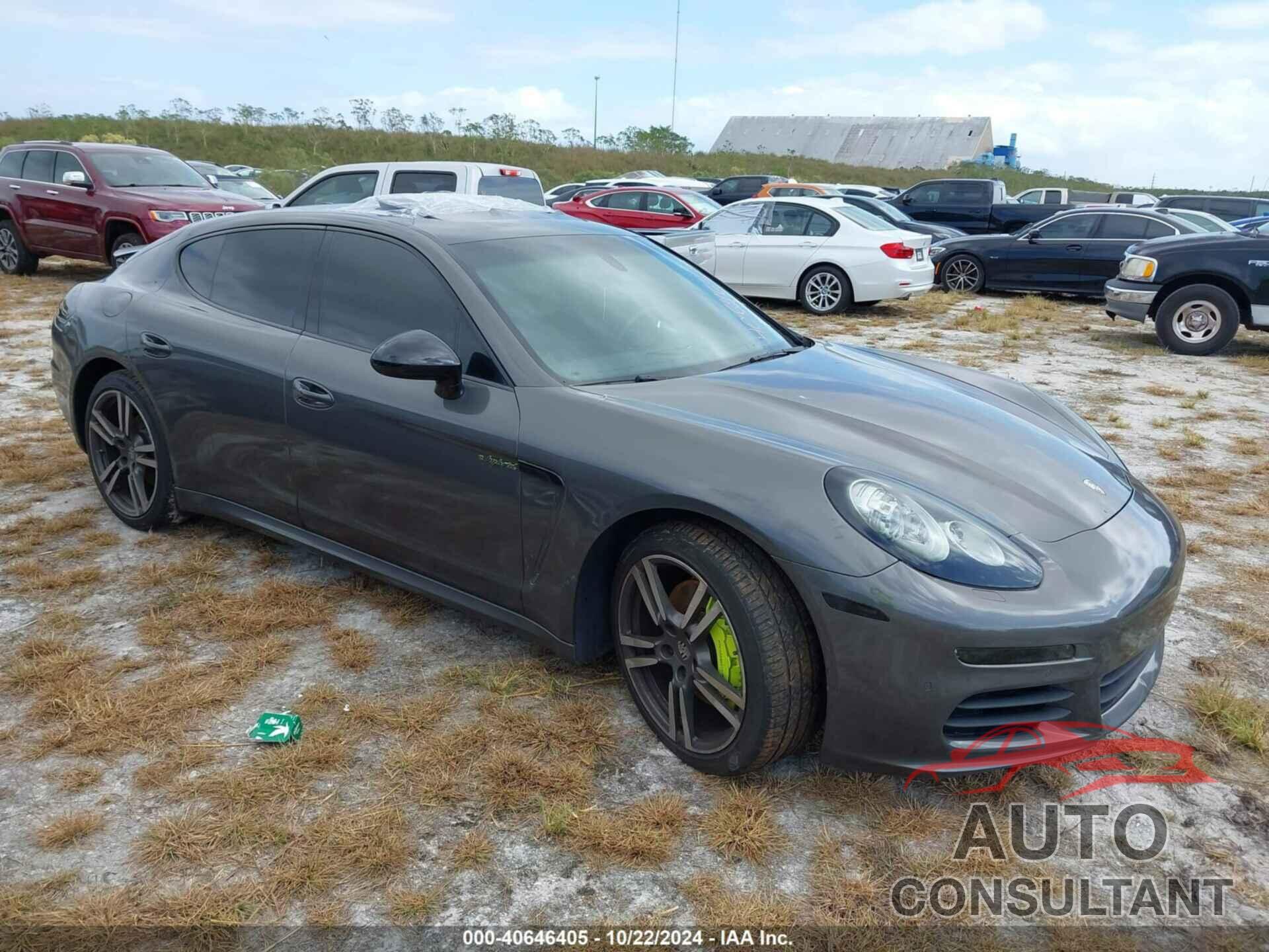 PORSCHE PANAMERA E-HYBRID 2014 - WP0AD2A70EL044232