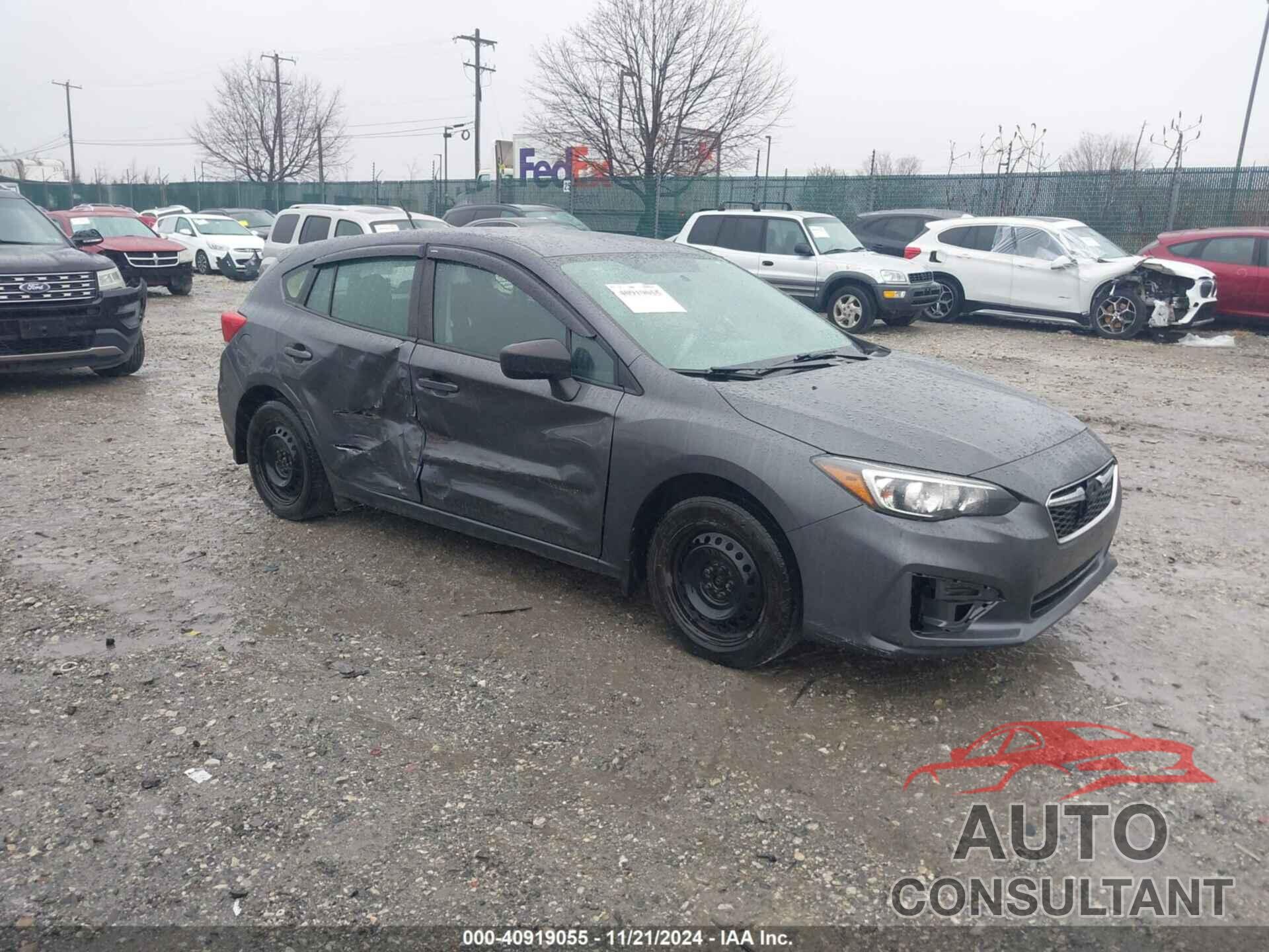 SUBARU IMPREZA 2019 - 4S3GTAA67K3759809