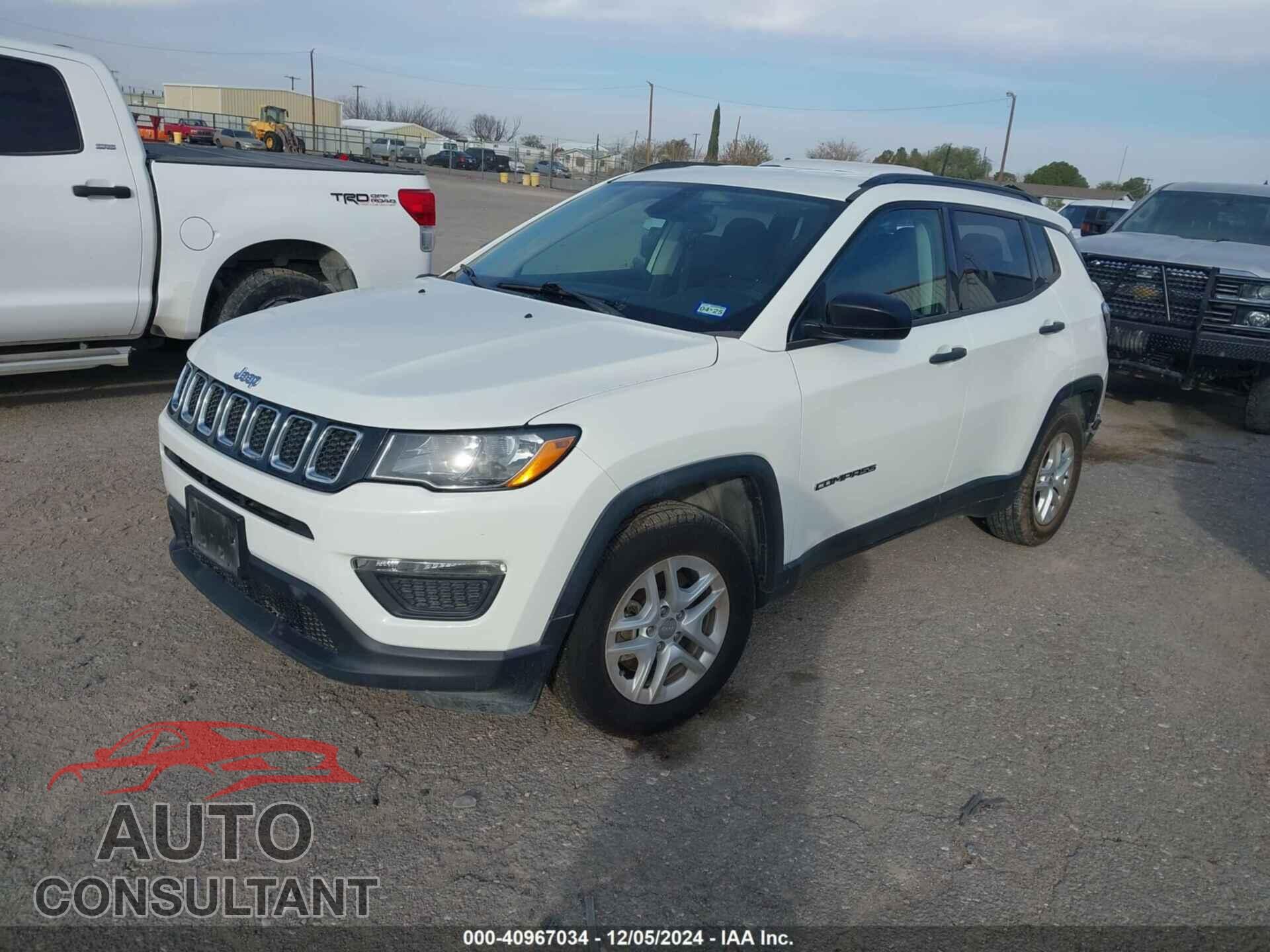 JEEP NEW COMPASS 2017 - 3C4NJCAB9HT652151