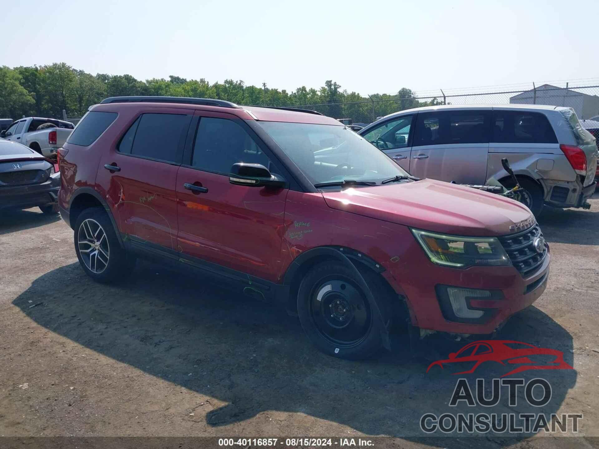 FORD EXPLORER 2016 - 1FM5K8GT6GGC48751