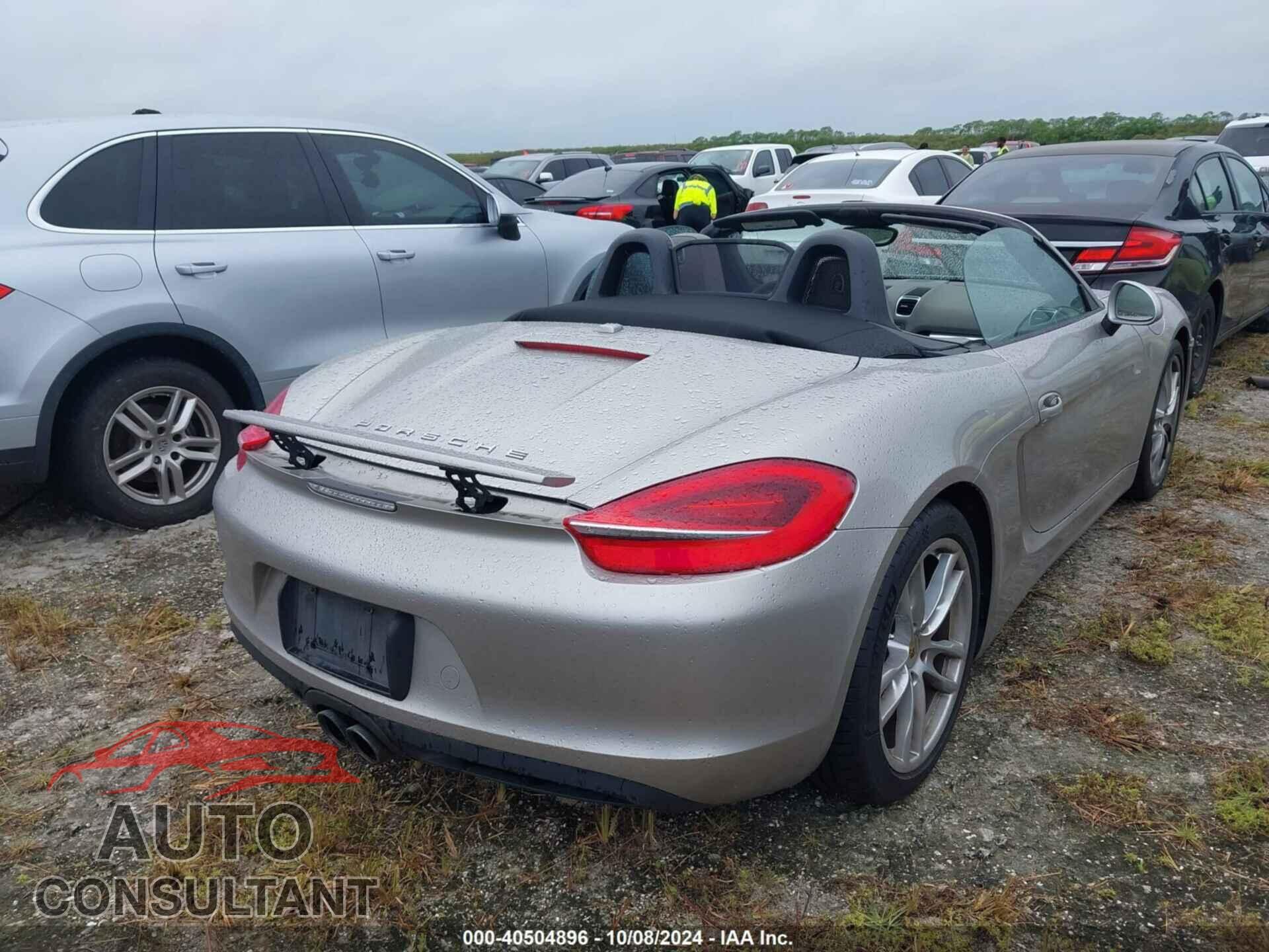 PORSCHE BOXSTER 2013 - WP0CA2A89DS114857