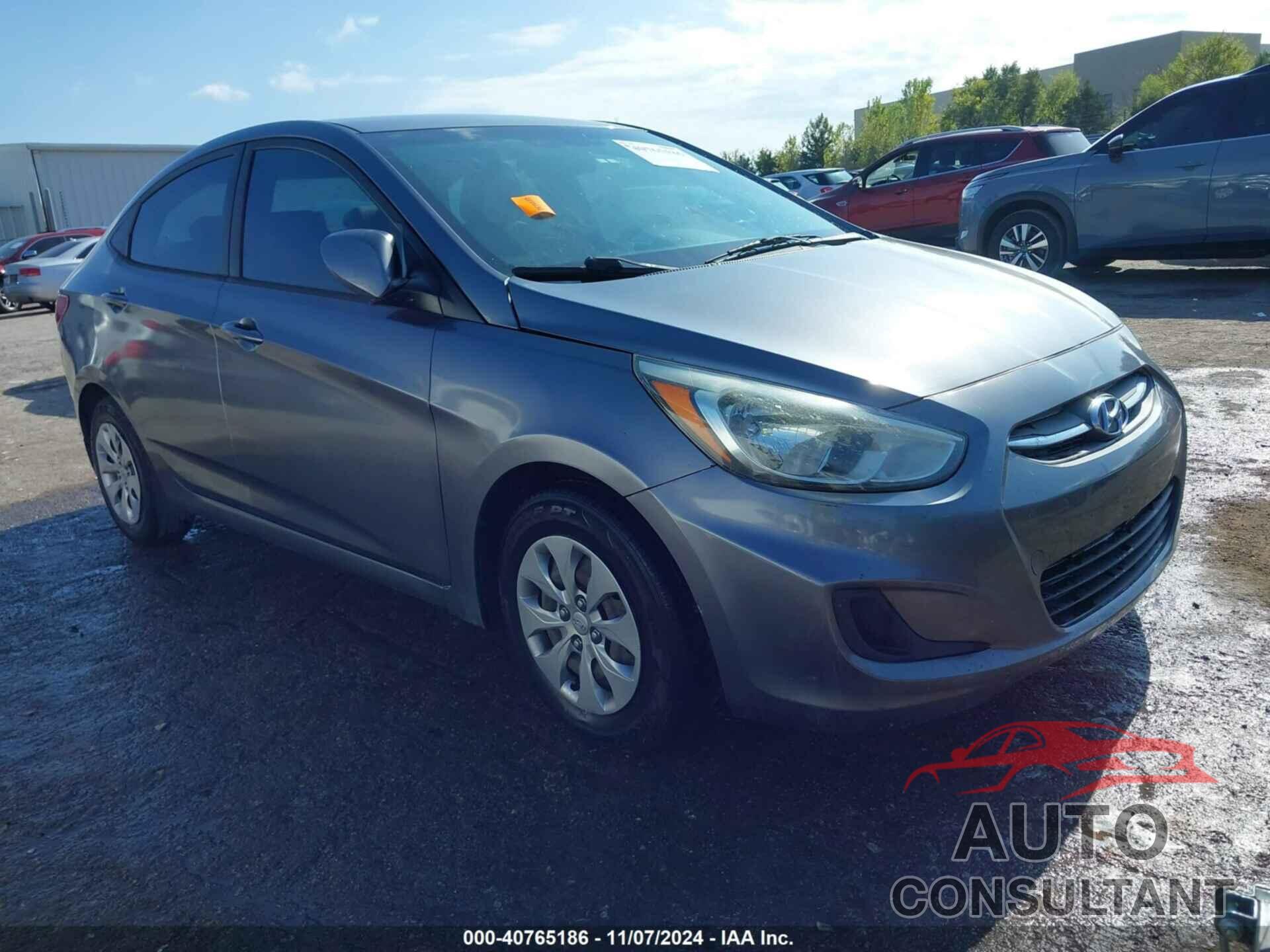 HYUNDAI ACCENT 2016 - KMHCT4AE8GU152404