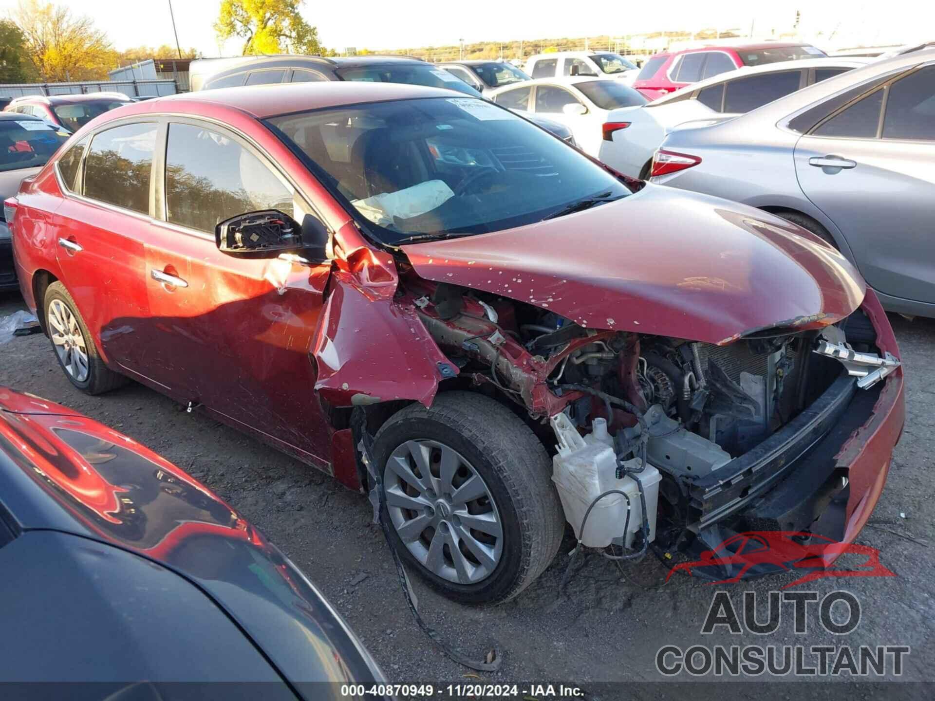 NISSAN SENTRA 2015 - 3N1AB7AP2FL680534