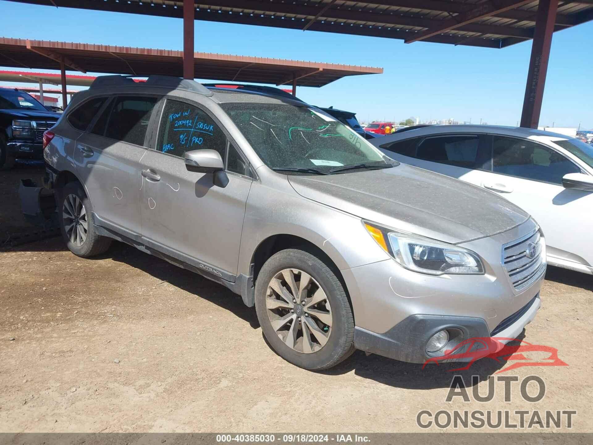 SUBARU OUTBACK 2017 - 4S4BSANC5H3429913