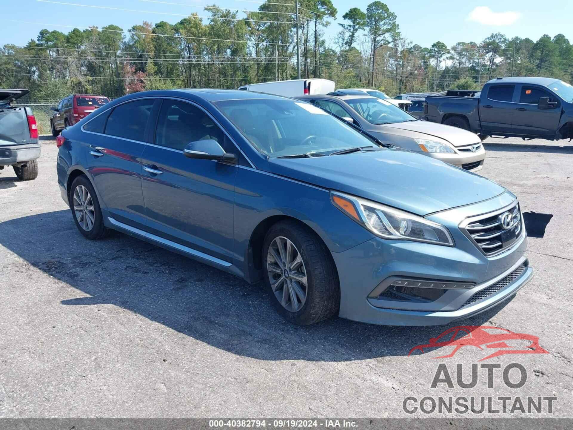 HYUNDAI SONATA 2017 - 5NPE34AF9HH583805