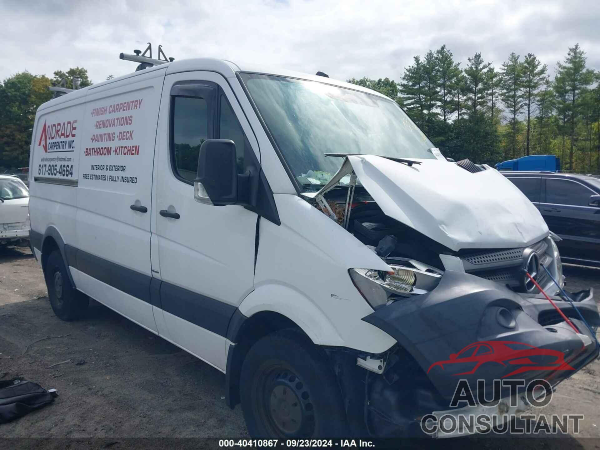 MERCEDES-BENZ SPRINTER 2500 2016 - WD3PE7DD0GP311400