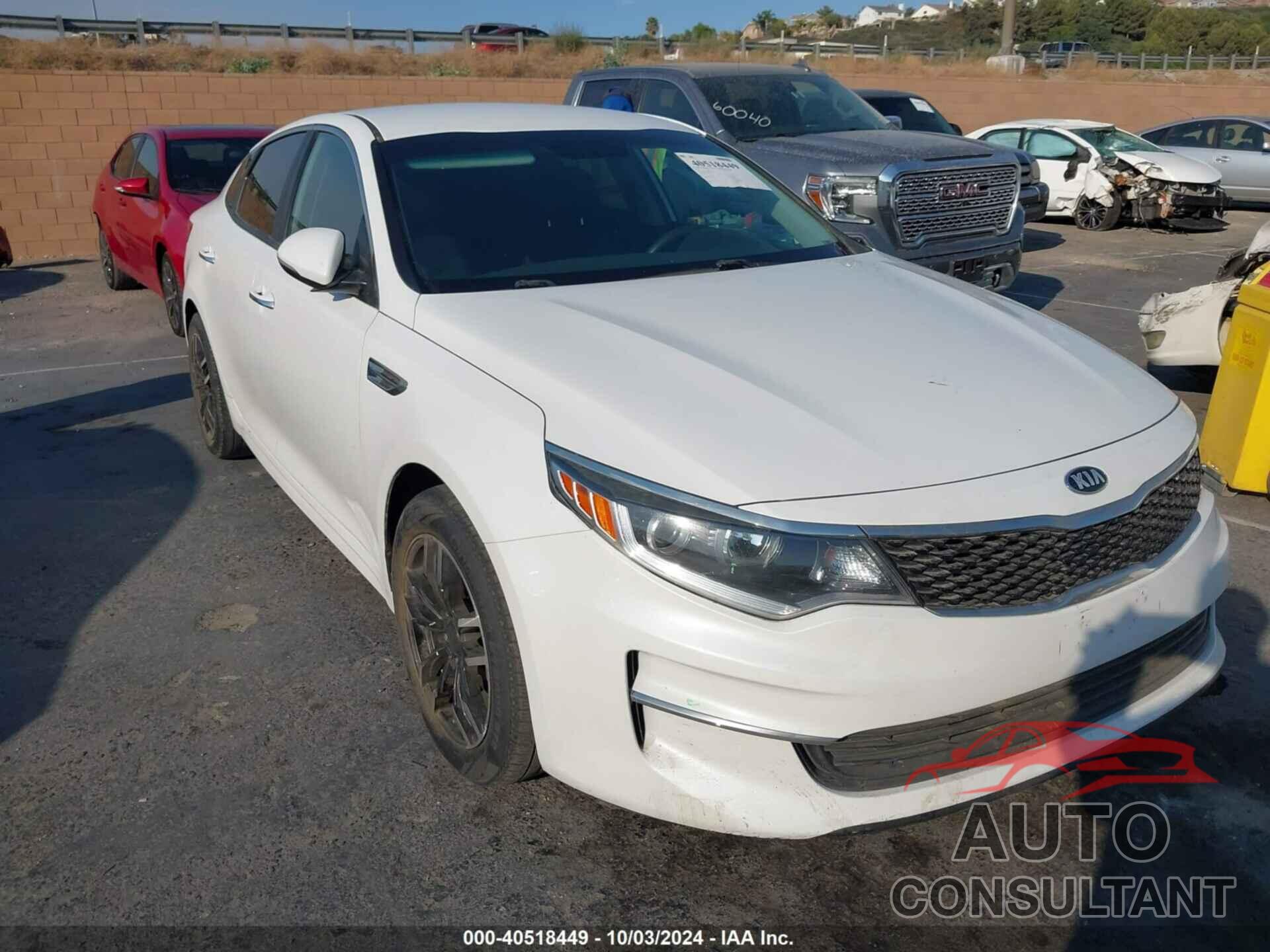 KIA OPTIMA 2018 - 5XXGT4L33JG178200