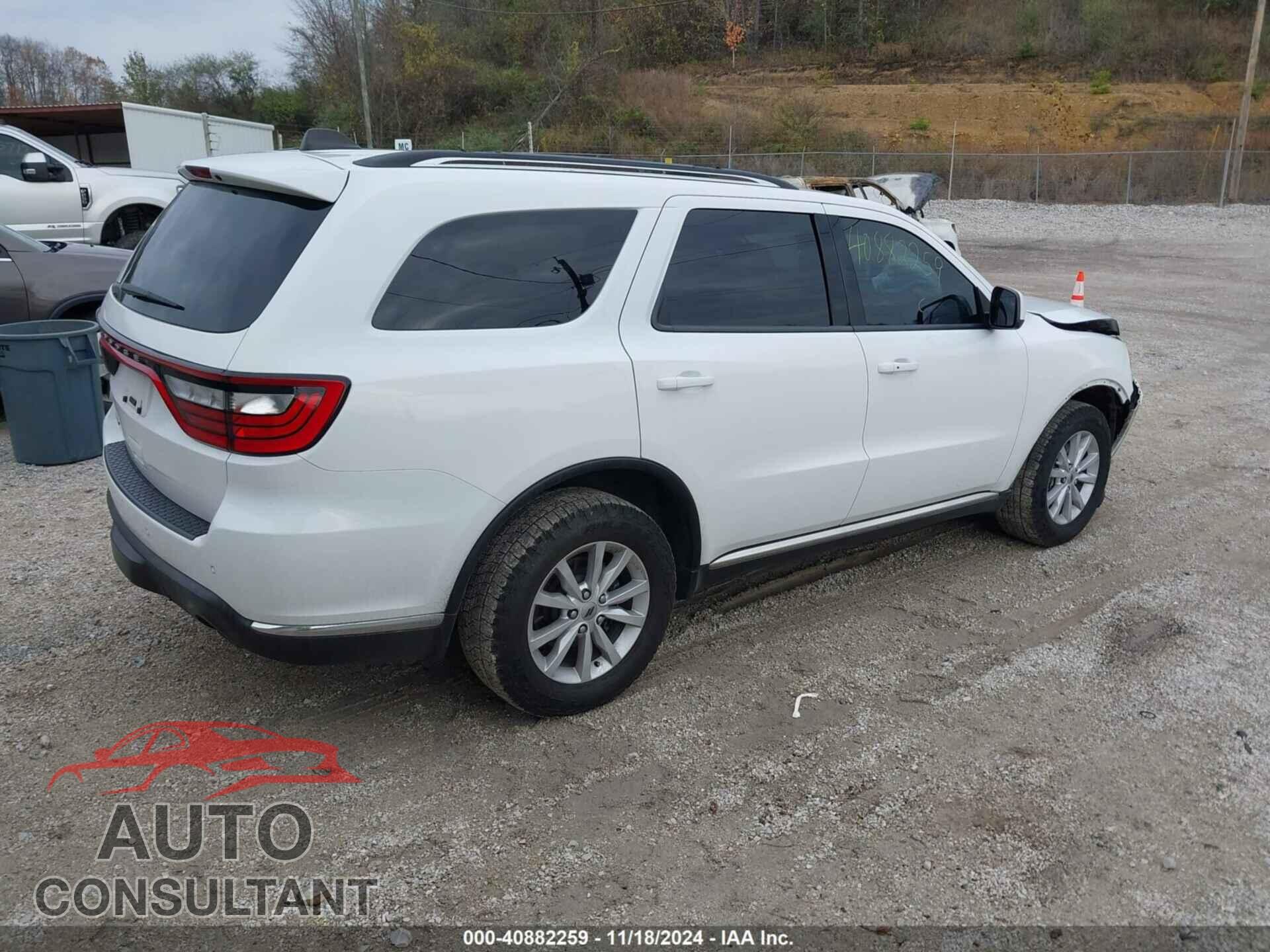 DODGE DURANGO 2020 - 1C4RDJAG3LC432856