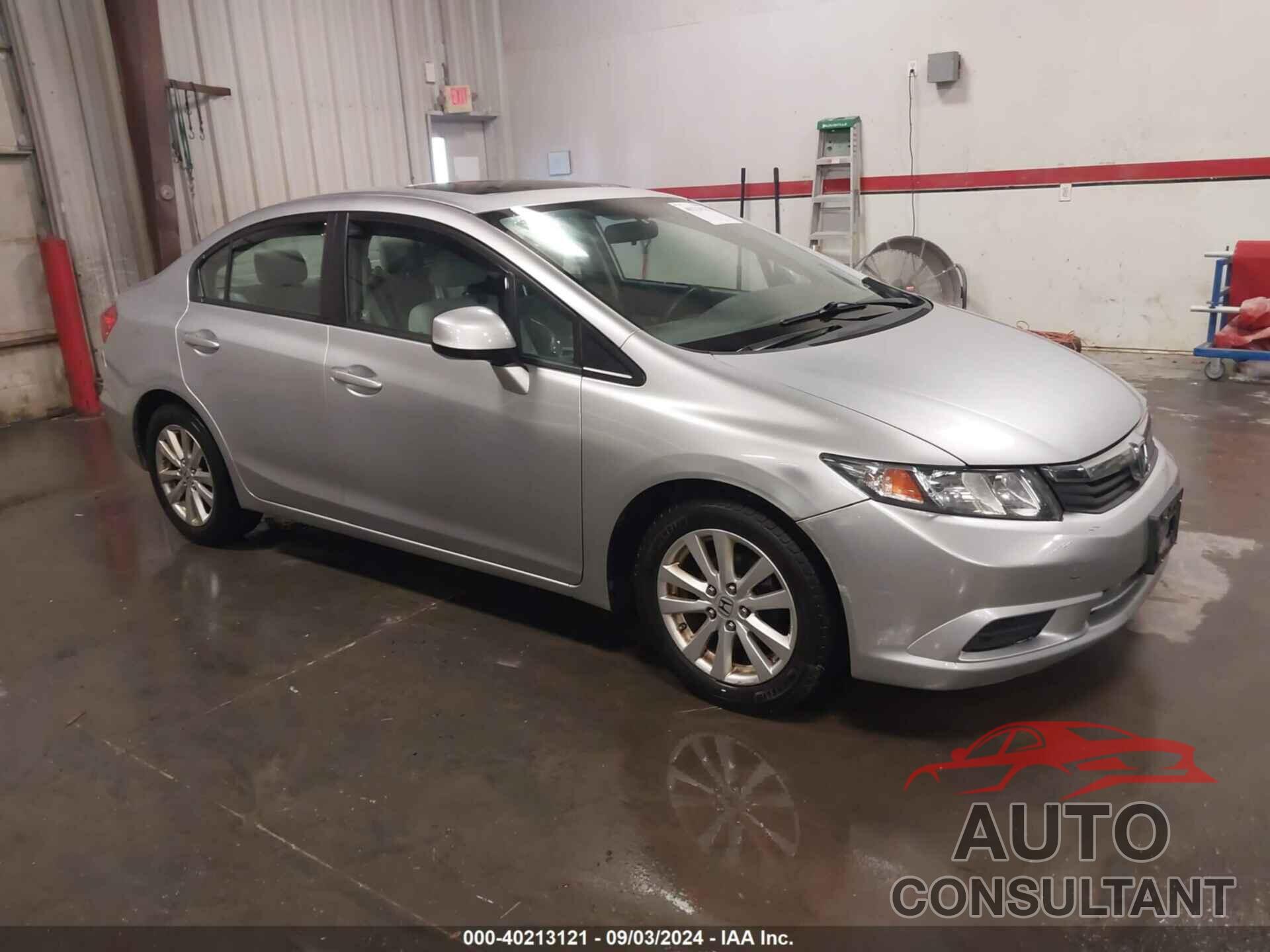 HONDA CIVIC 2012 - 19XFB2F87CE010405