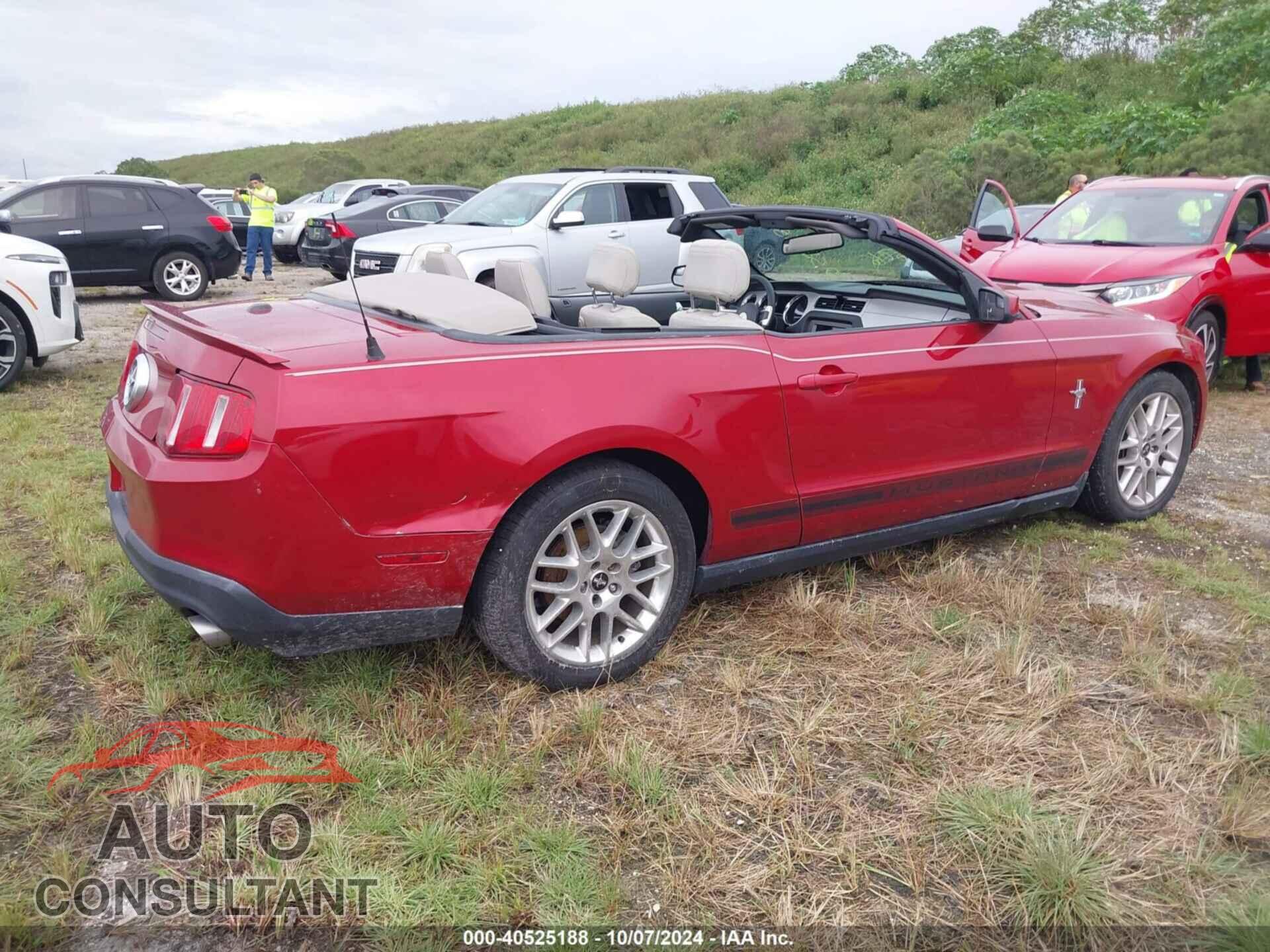 FORD MUSTANG 2012 - 1ZVBP8EM7C5250533
