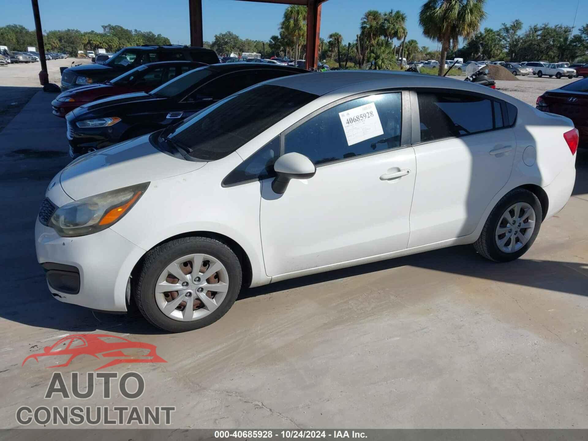 KIA RIO 2013 - KNADM4A32D6232802