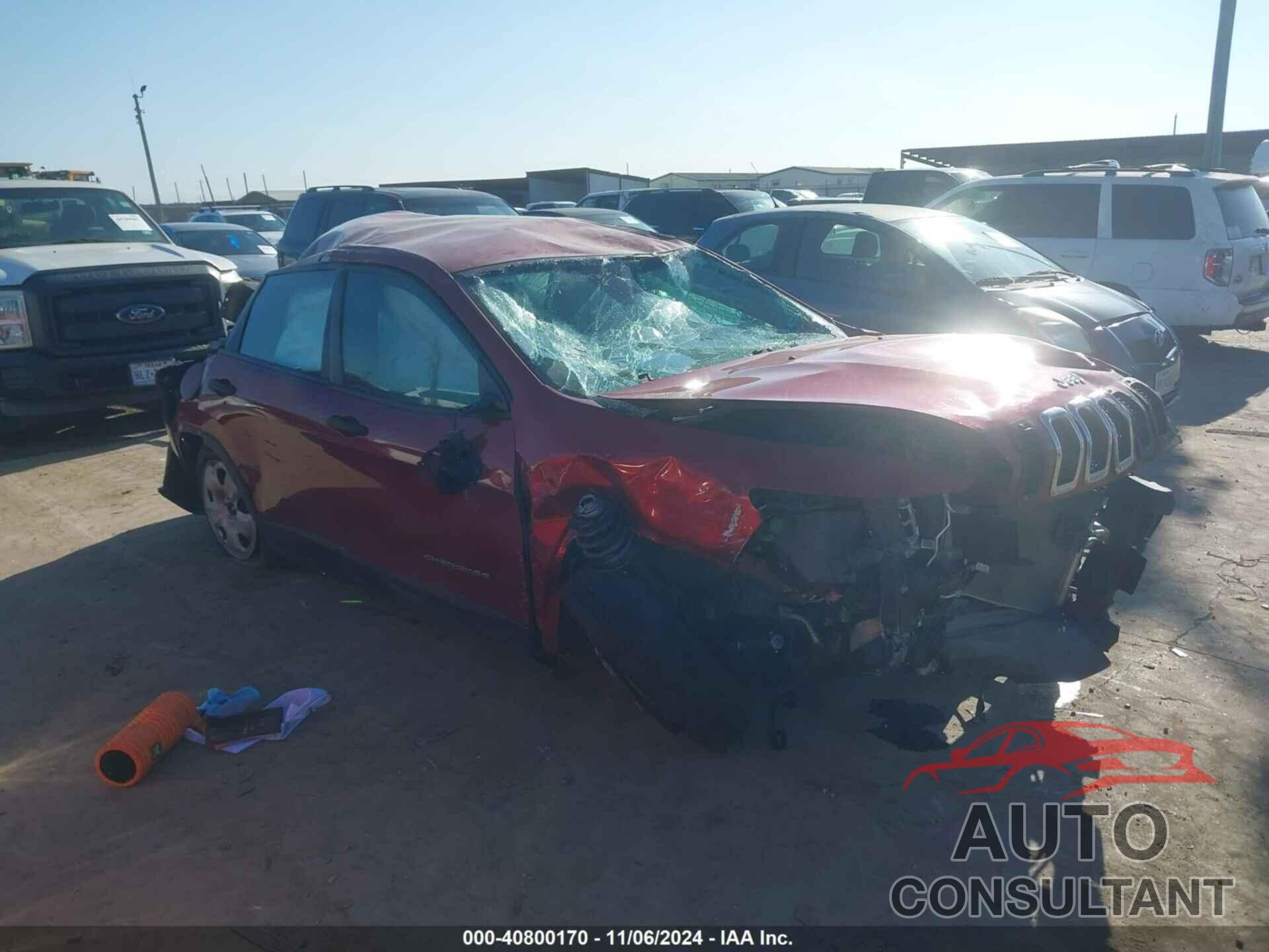 JEEP CHEROKEE 2017 - 1C4PJLAB8HW593094