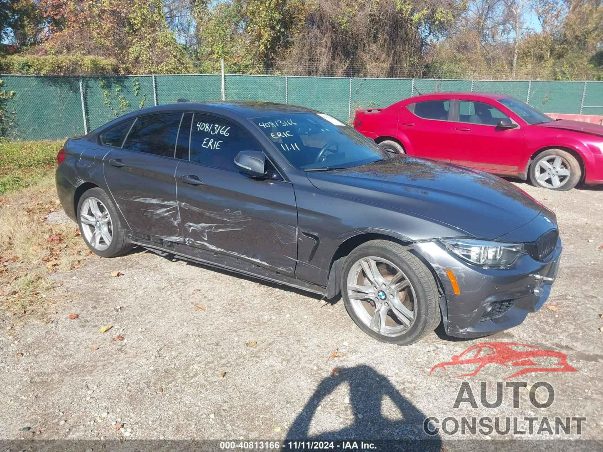 BMW 430I GRAN COUPE 2018 - WBA4J3C5XJBG96511