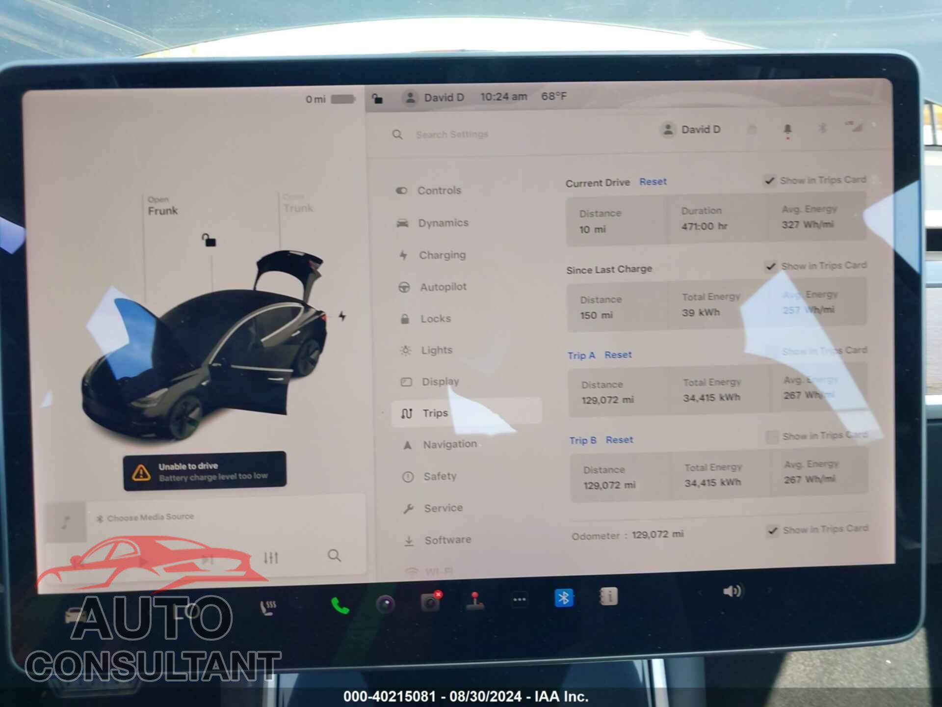 TESLA MODEL 3 2018 - 5YJ3E1EA2JF171809
