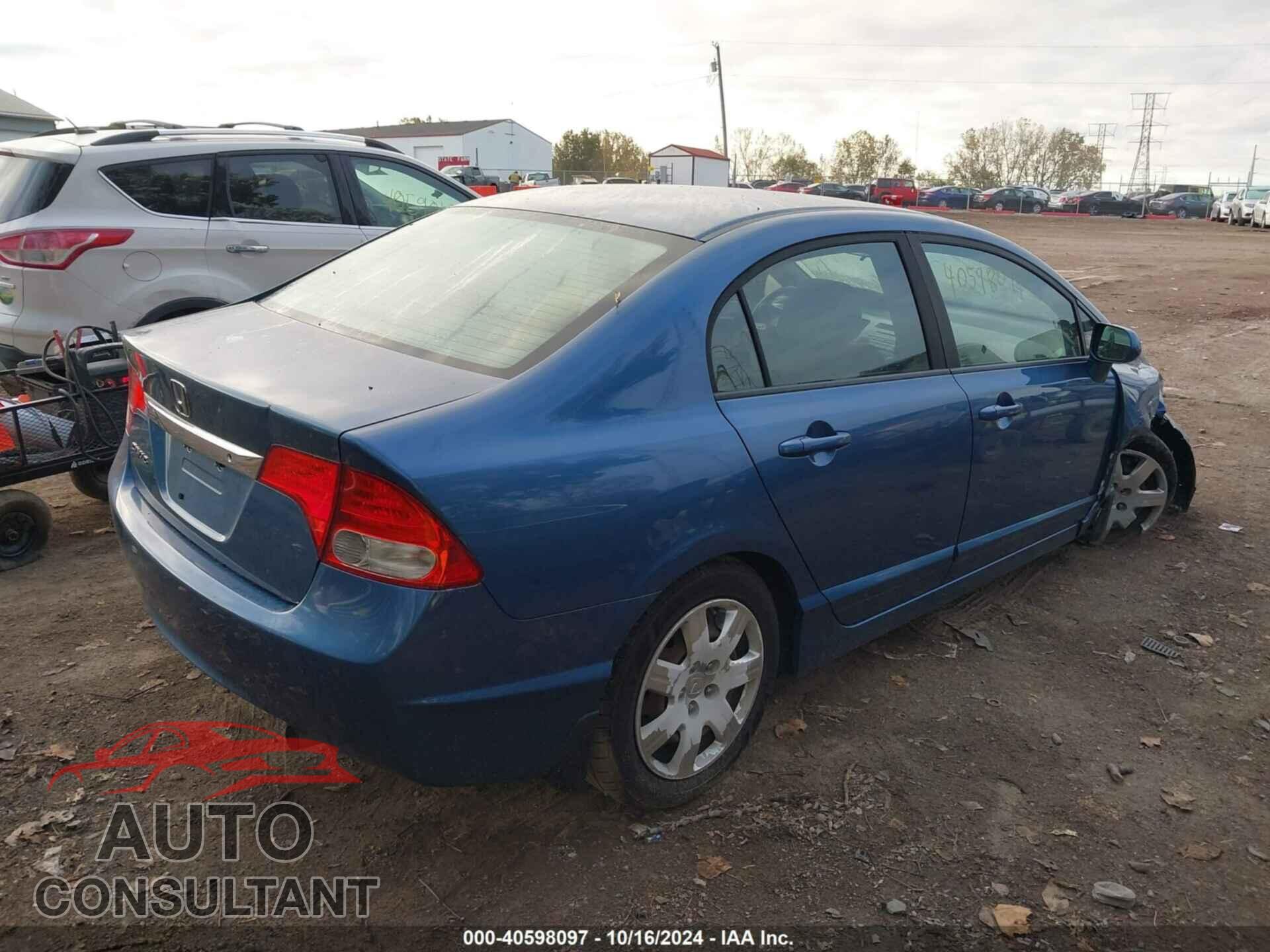 HONDA CIVIC 2009 - 19XFA16539E036995