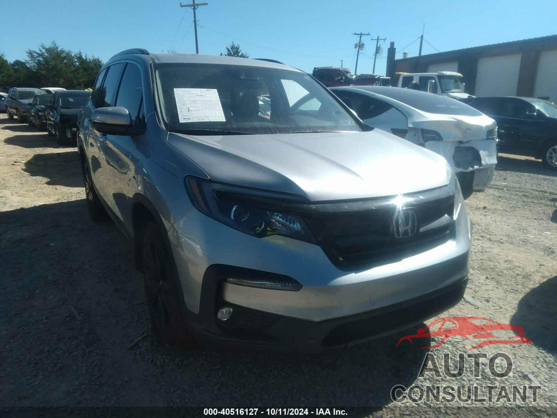 HONDA PILOT 2022 - 5FNYF6H26NB087163