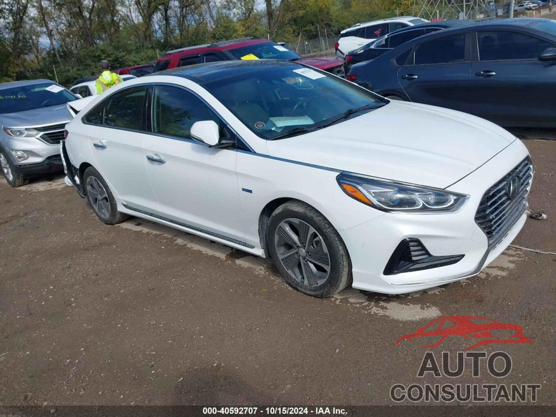 HYUNDAI SONATA HYBRID 2019 - KMHE34L3XKA092592