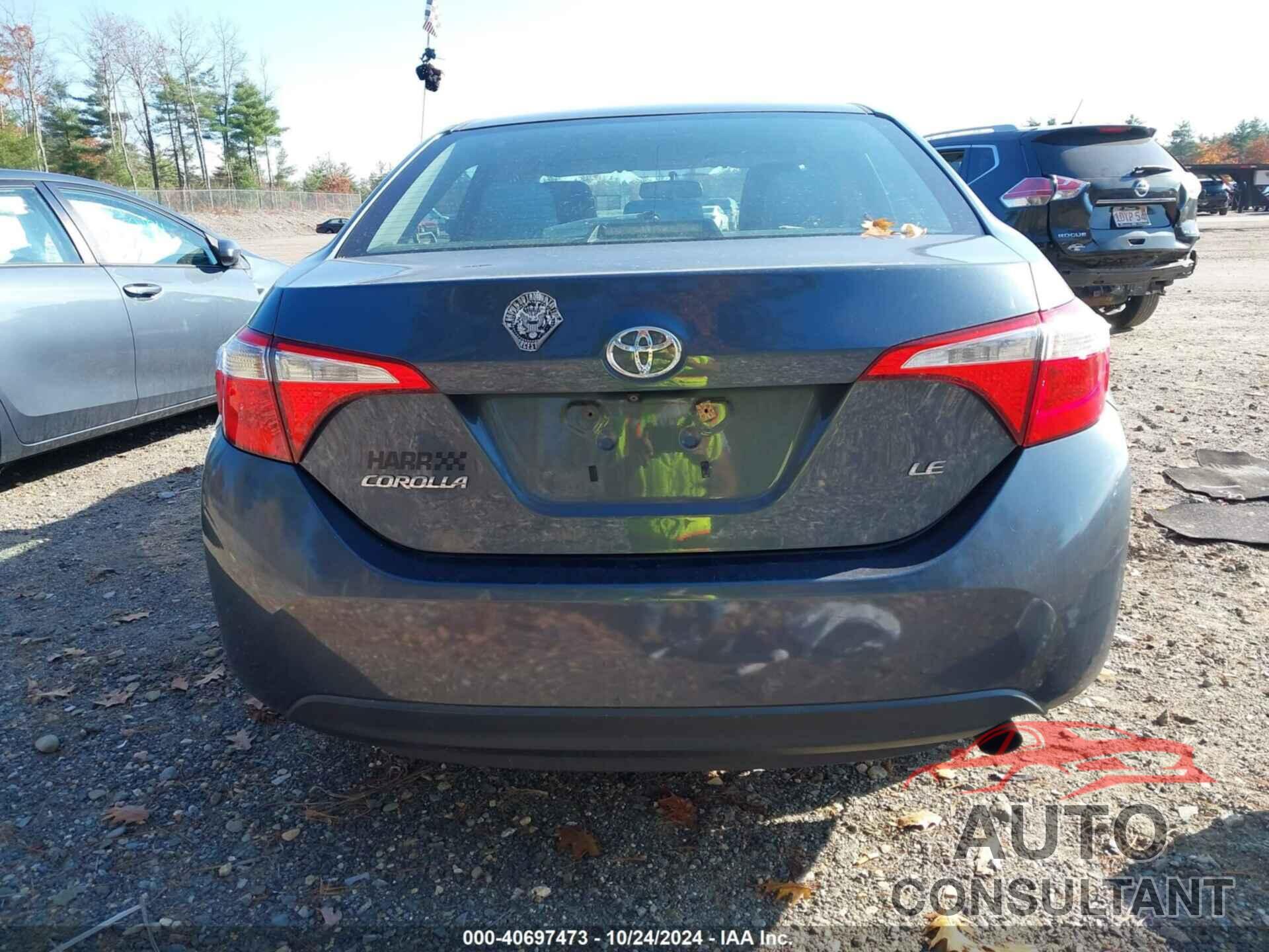 TOYOTA COROLLA 2016 - 2T1BURHE7GC534193