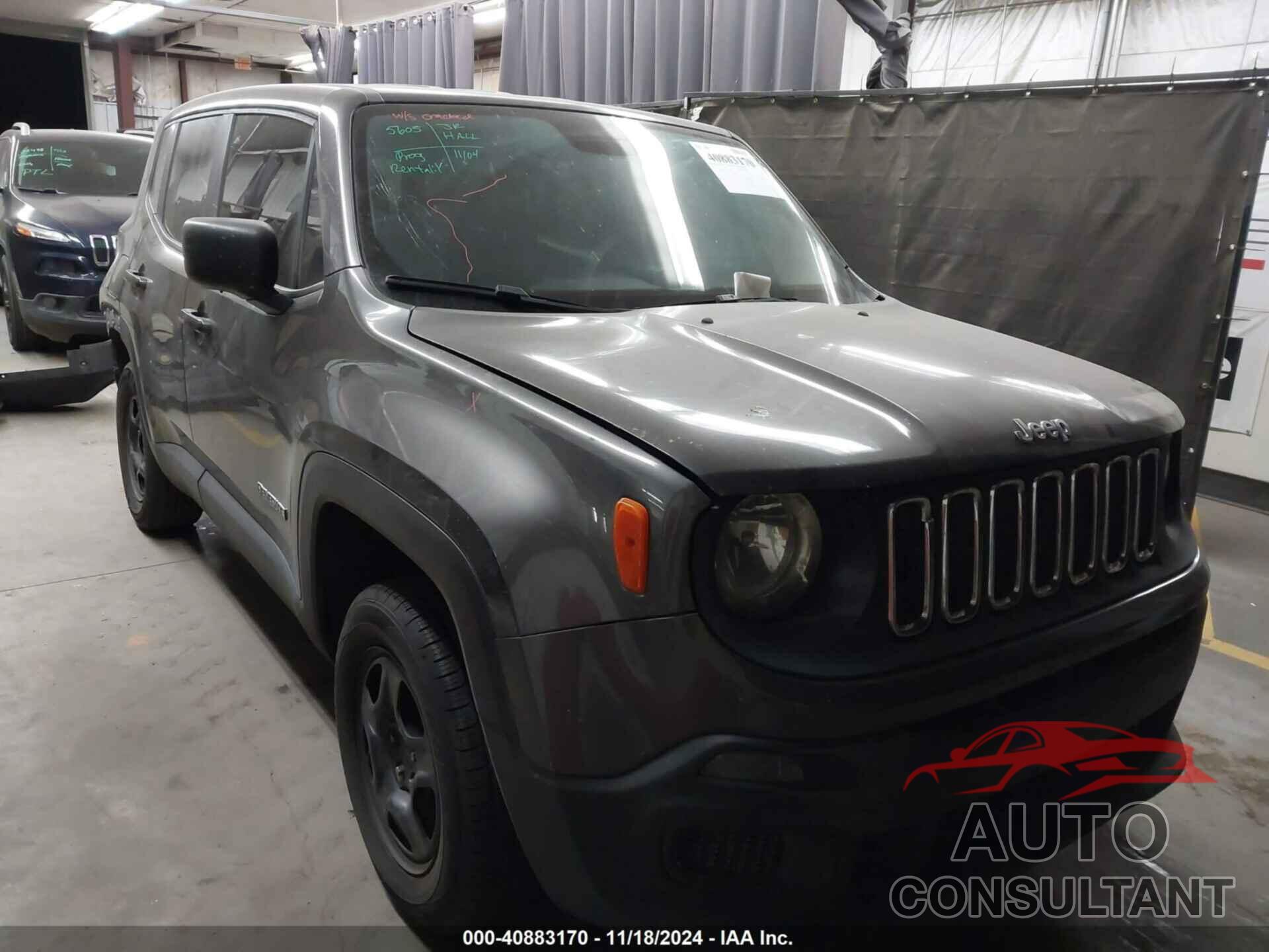 JEEP RENEGADE 2017 - ZACCJBAB4HPF95432