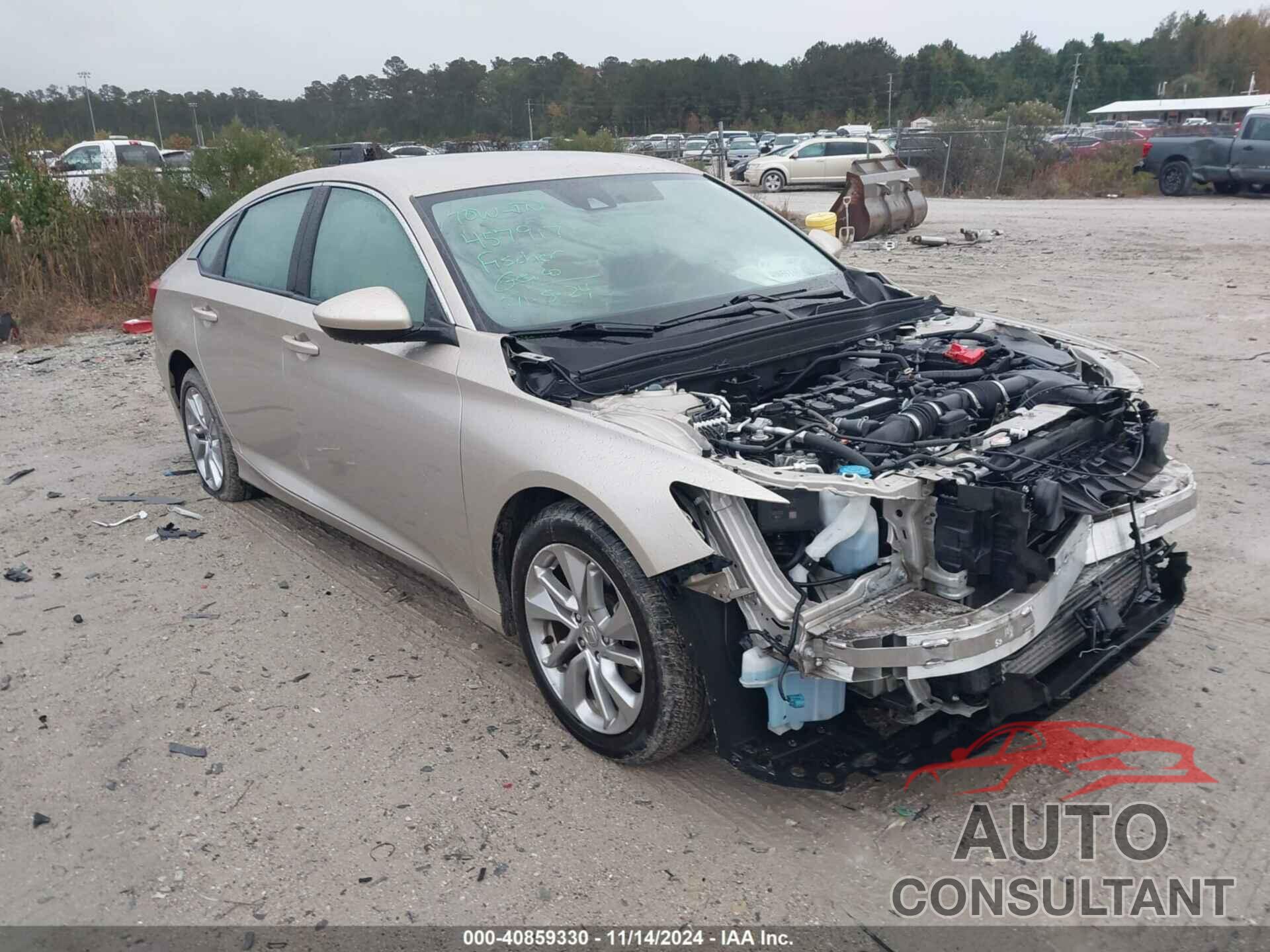 HONDA ACCORD 2019 - 1HGCV1F13KA130258